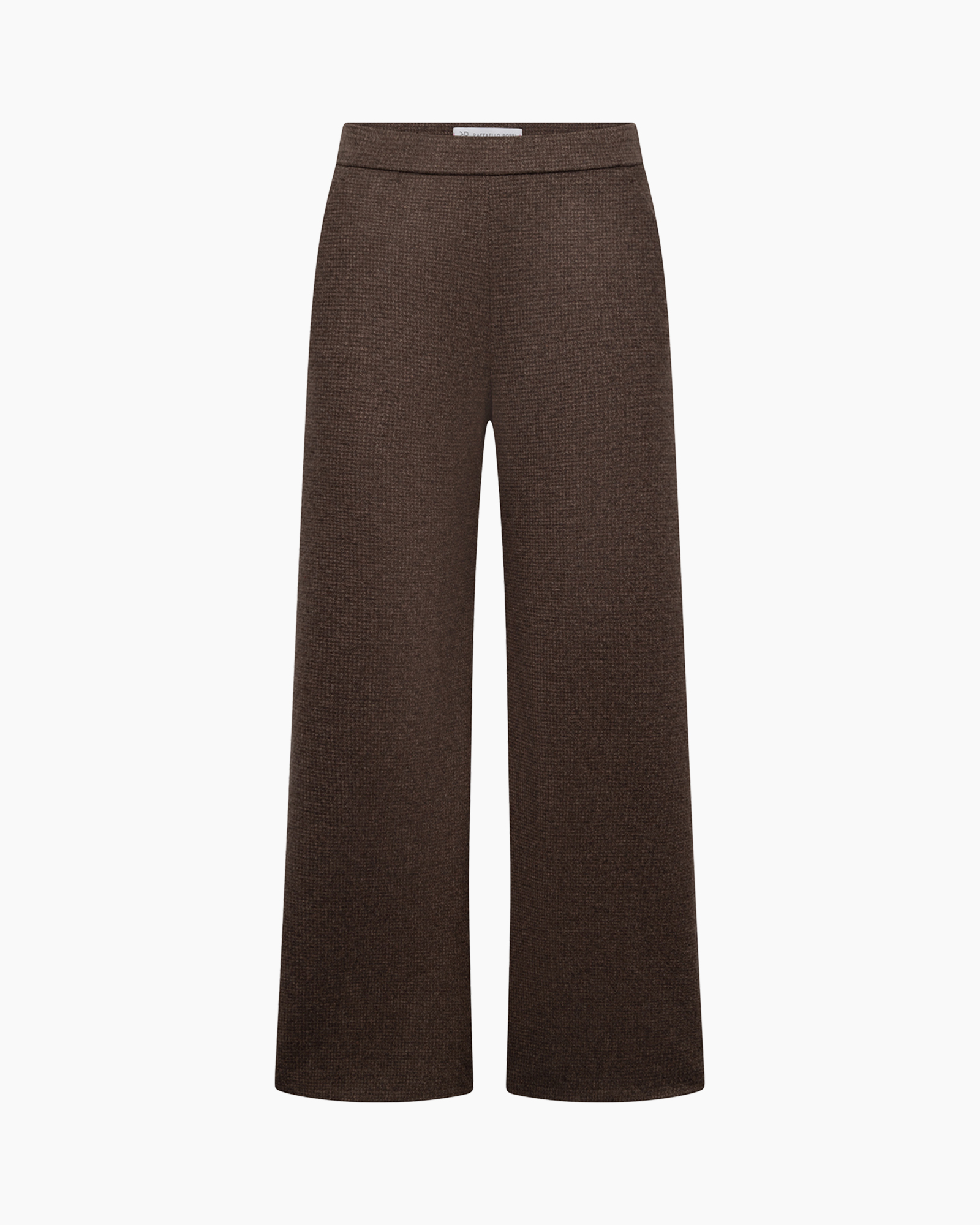 trousers, wide-leg, brown, knit, pants