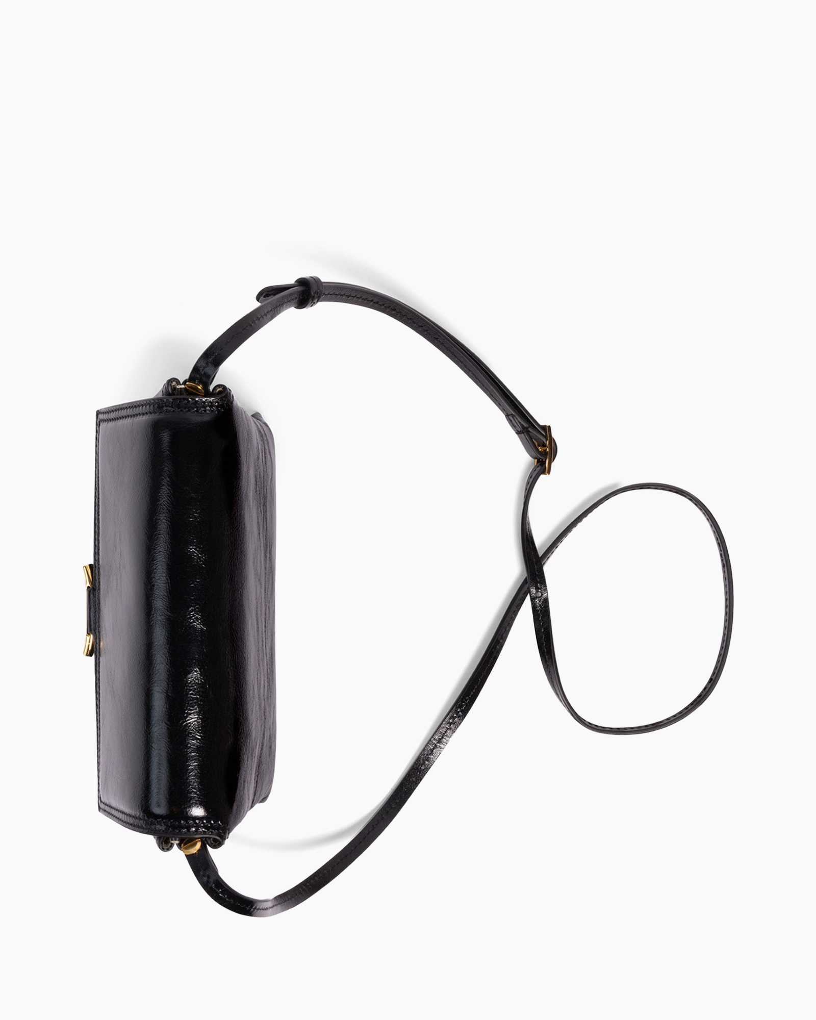 handbag, purse, crossbody, black, leather