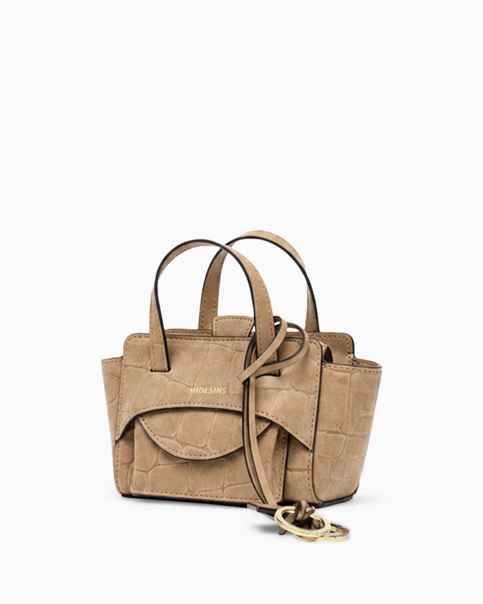 handbag, purse, mini bag, tote, croco-embossed