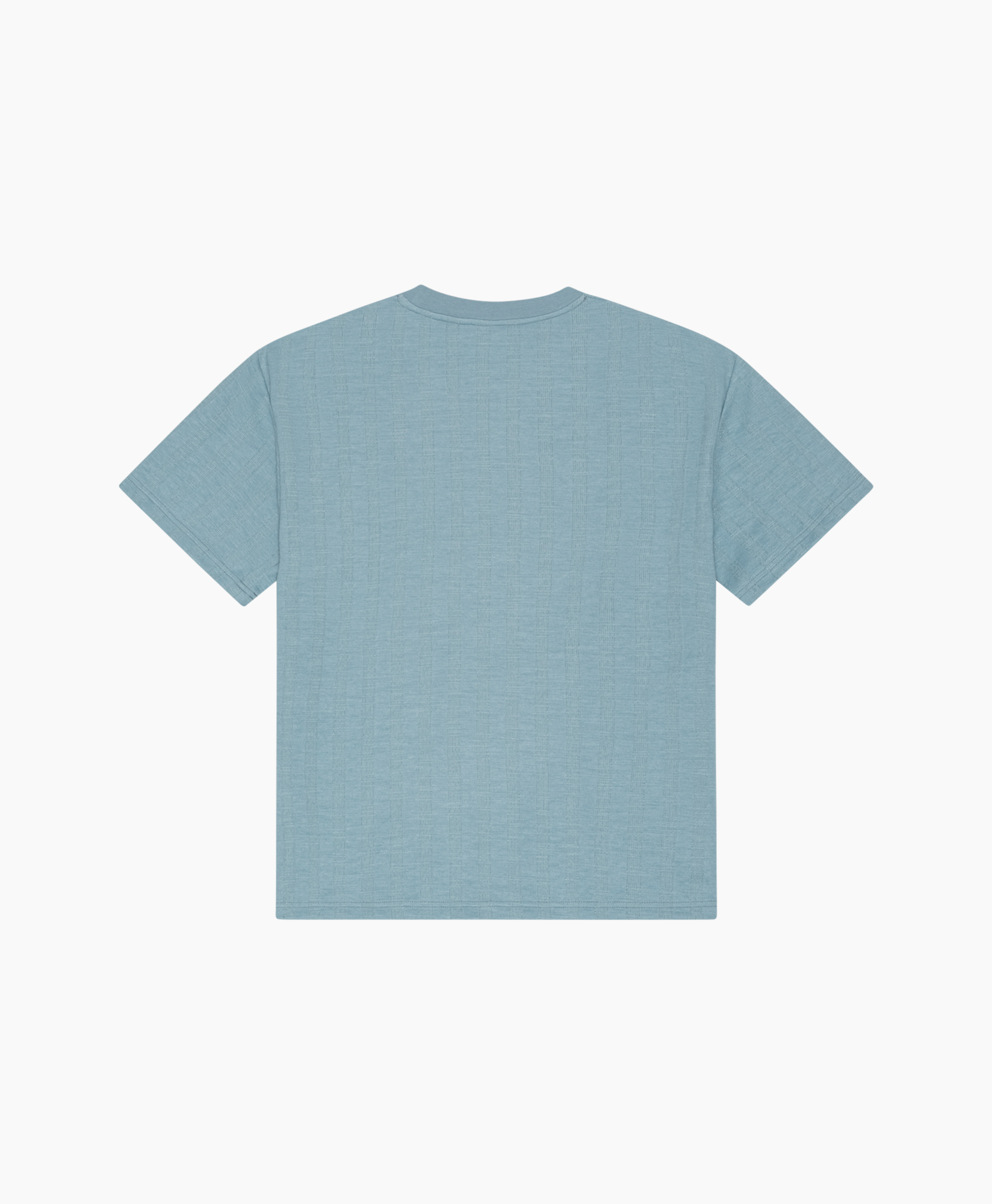 t-shirt, linen, solid color, blue, short sleeve