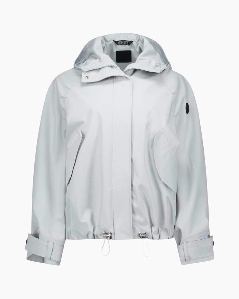 jacket, windbreaker, hooded, pocket, drawstring