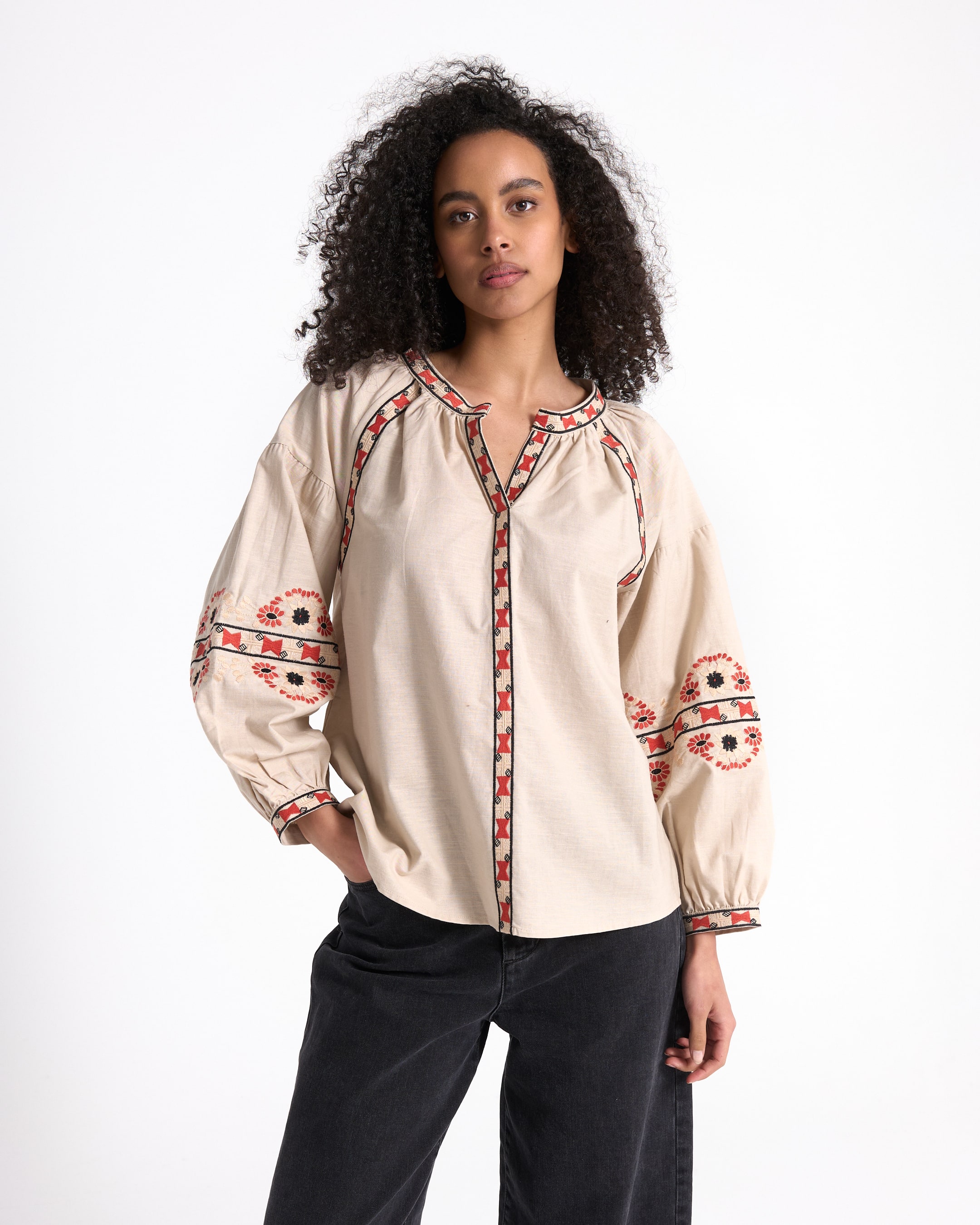 Blouse Italt Beige