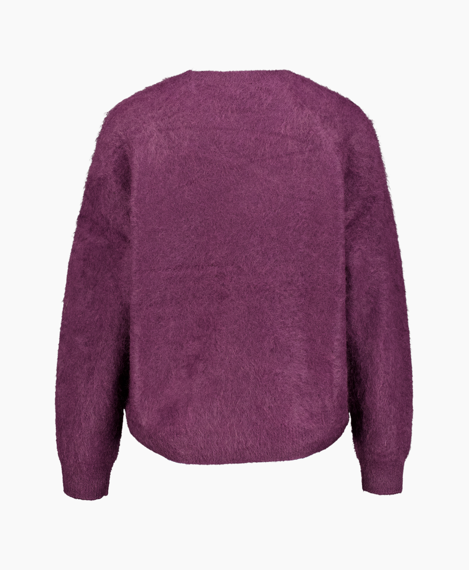 knit, jumper, pullover, purple, textured, knit sweater, purple, fluffy texture, long sleeve, crew neck