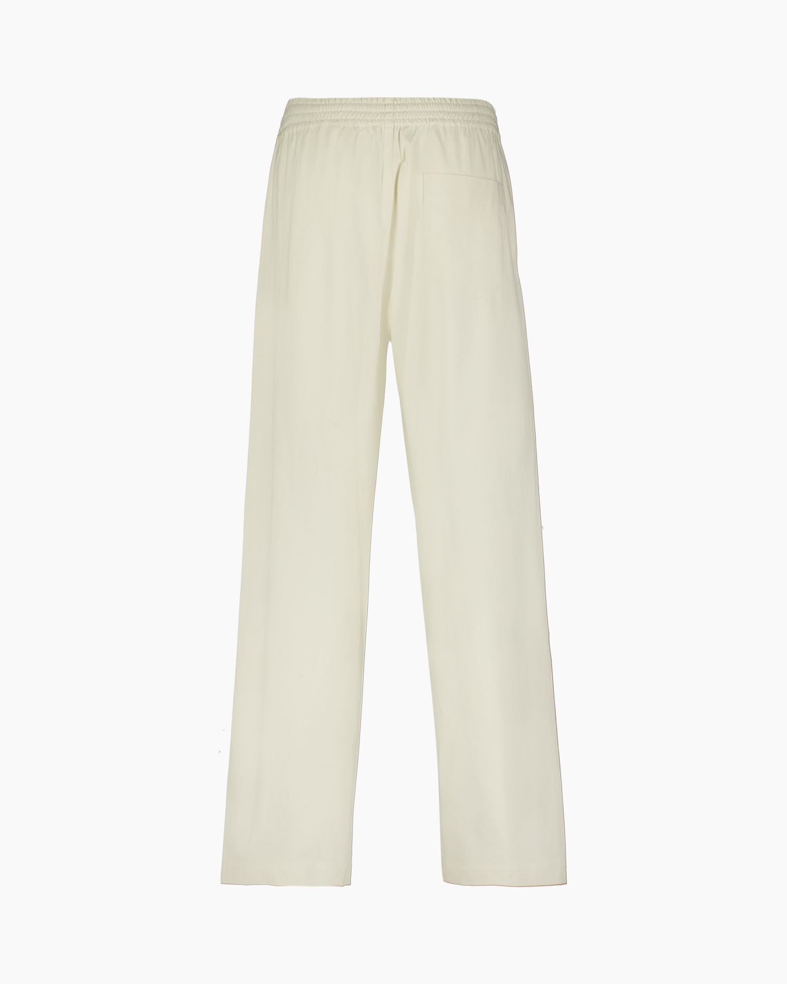 pants, trousers, cream, elastic waist, pocket