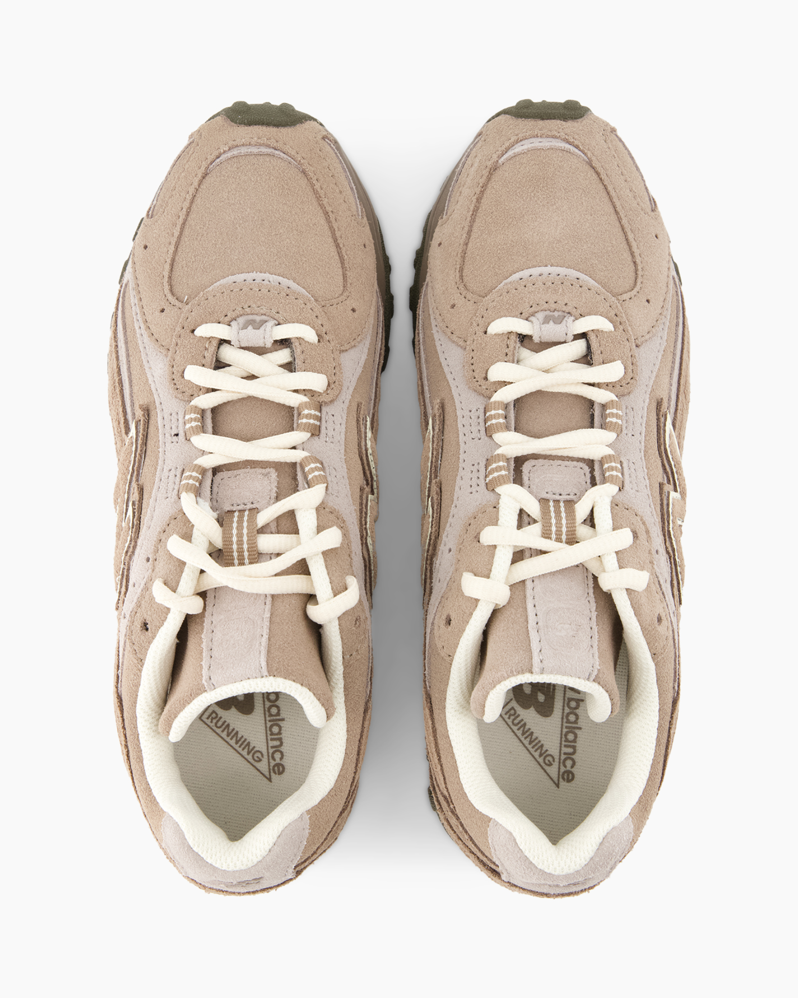 sneakers, beige, suede, laces, running