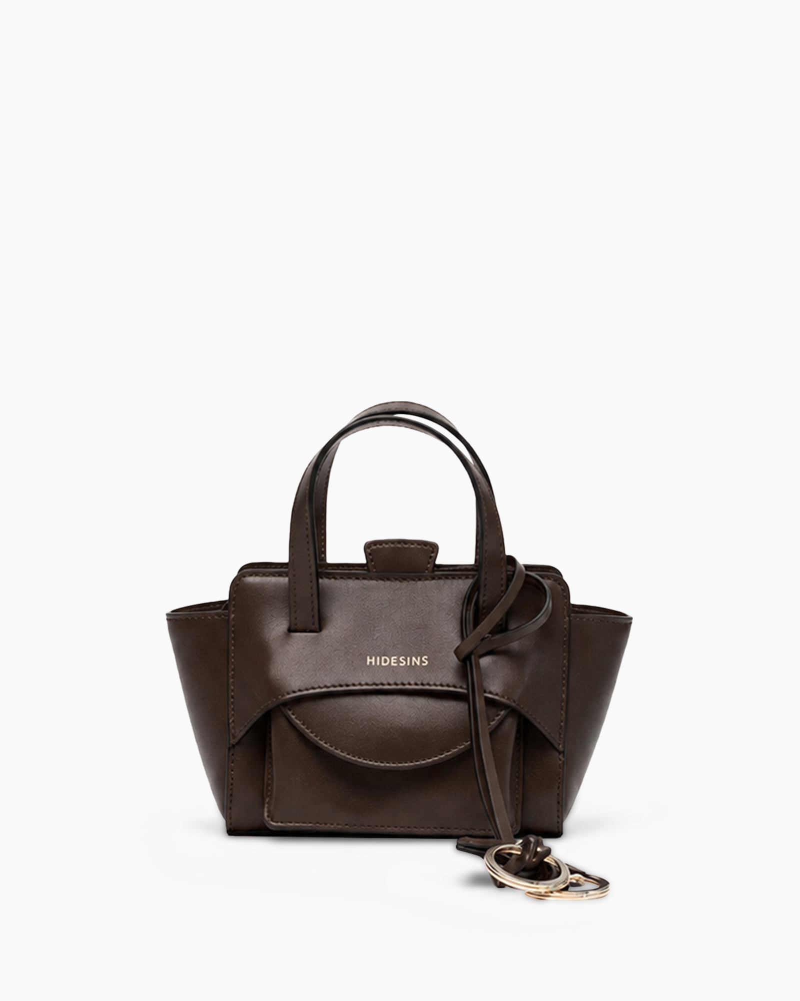 handbag, brown, leather, mini bag, crossbody strap