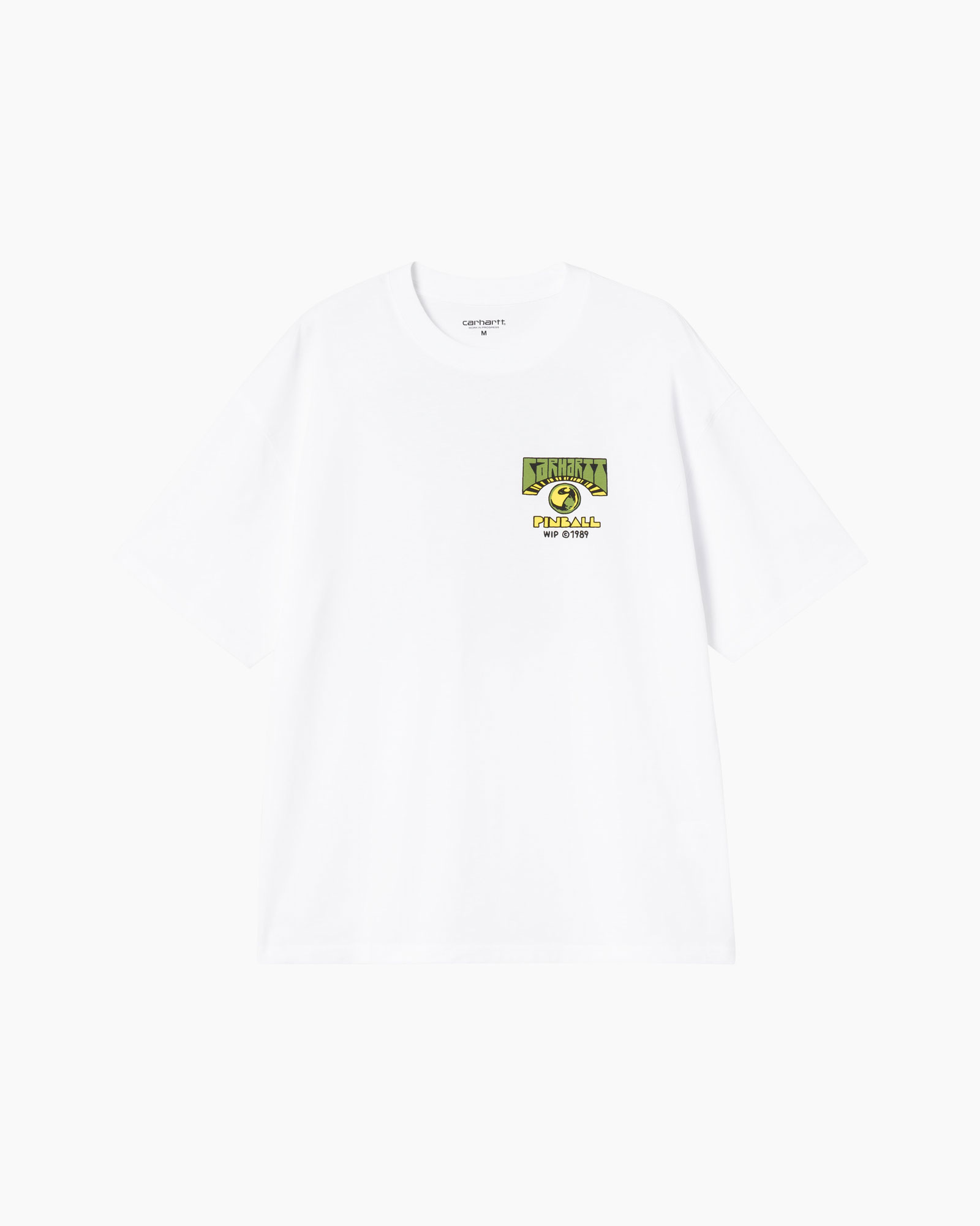t-shirt, white, short-sleeve, graphic, small-print
