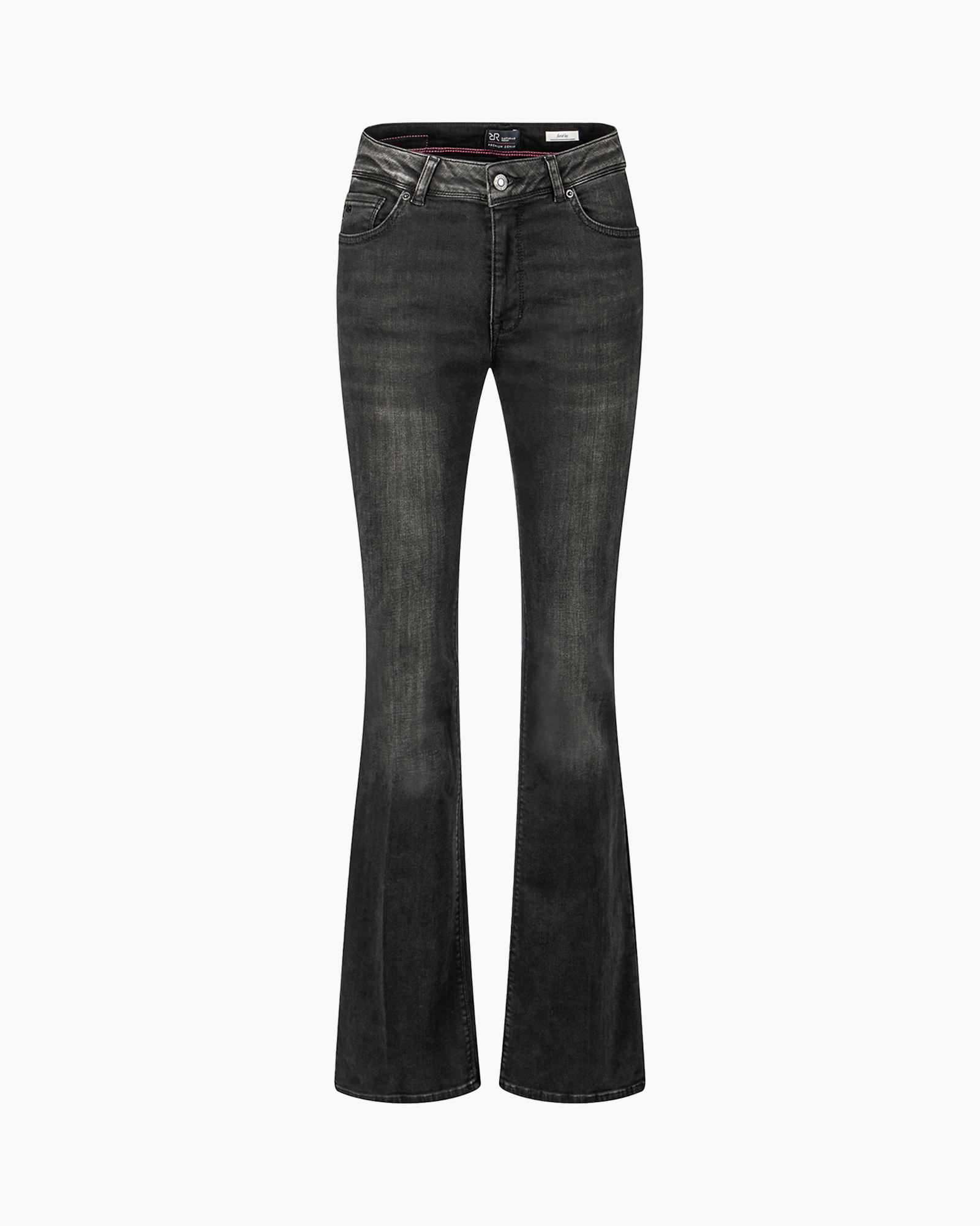 jeans, flare pants, denim, distressed, black wash