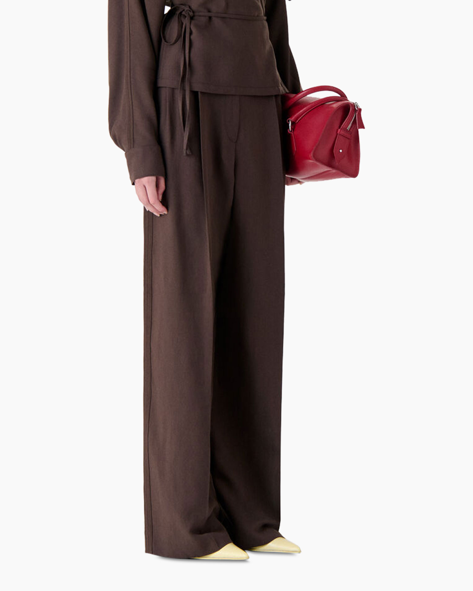 Formal Wear, Suit, Pants, Handbag, Coat