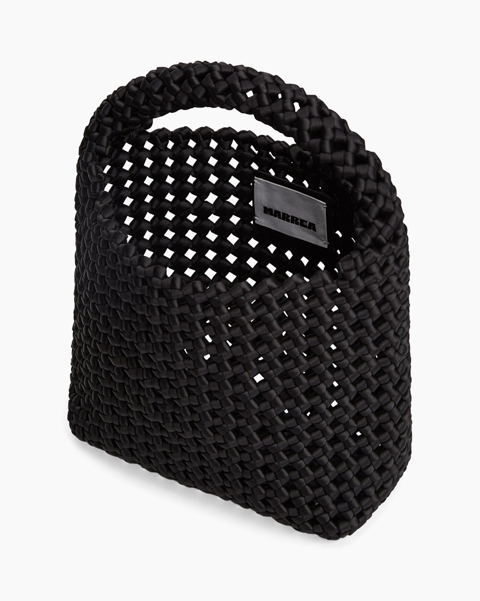 bag, handbag, basket weave, black, shoulder bag