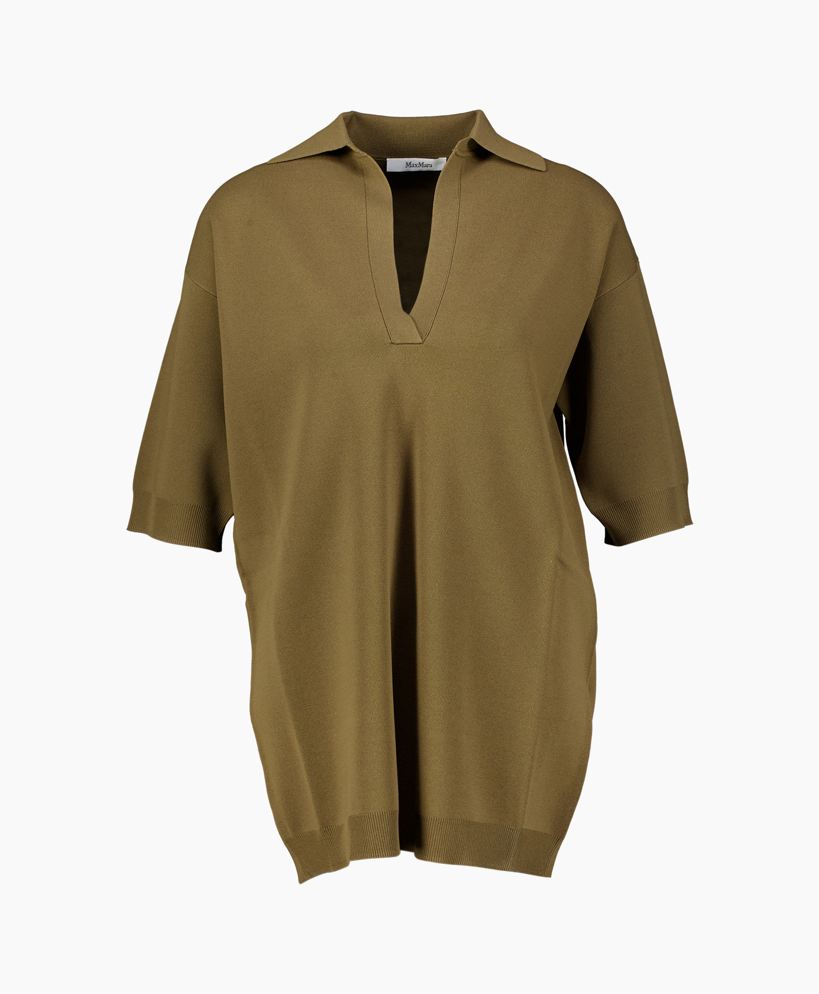 top, pullover, tunic, kimono-sleeve, olive