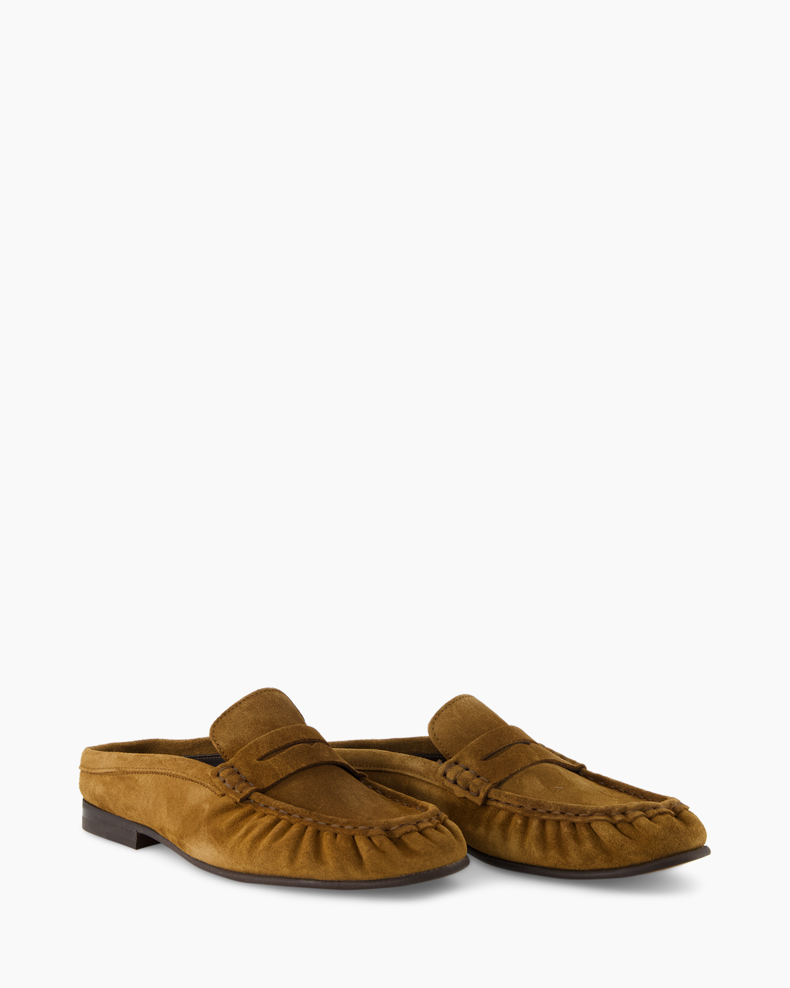 loafers, moccasins, suede, brown, slip-on