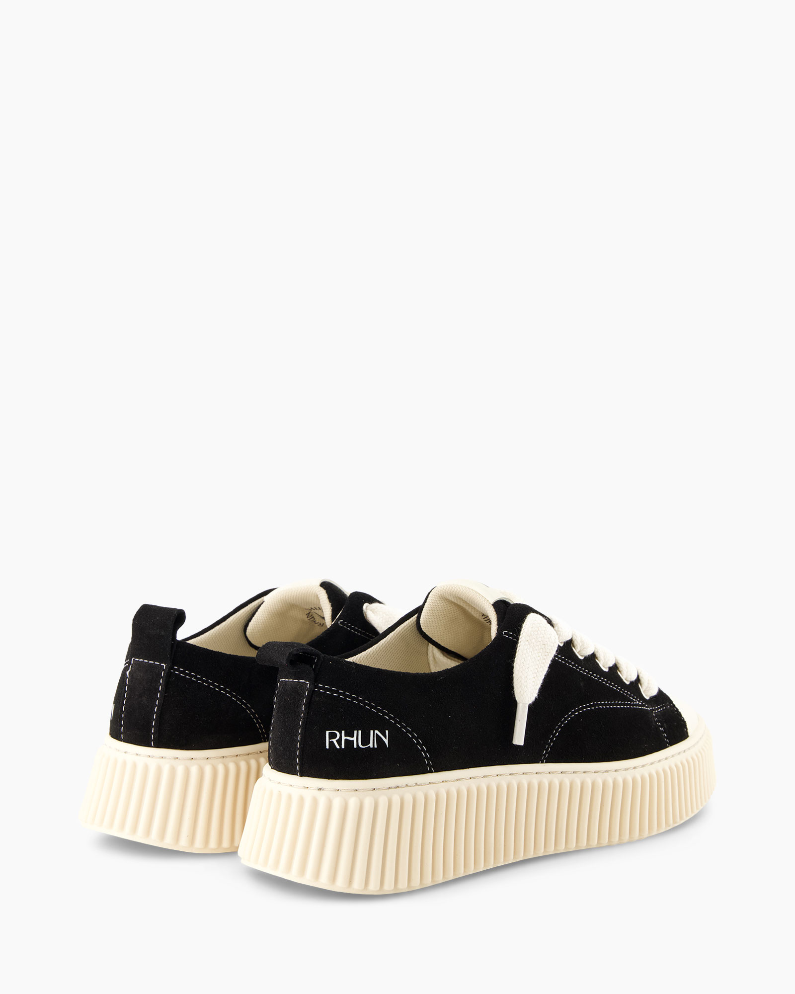 shoe, sneaker, platform, black, canvas