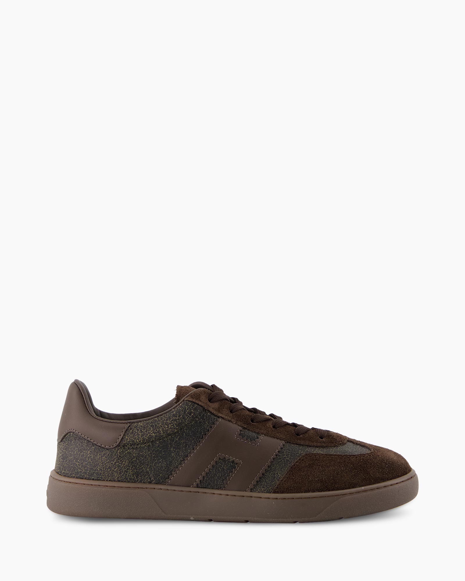 sneakers, brown, suede, leather, low-top