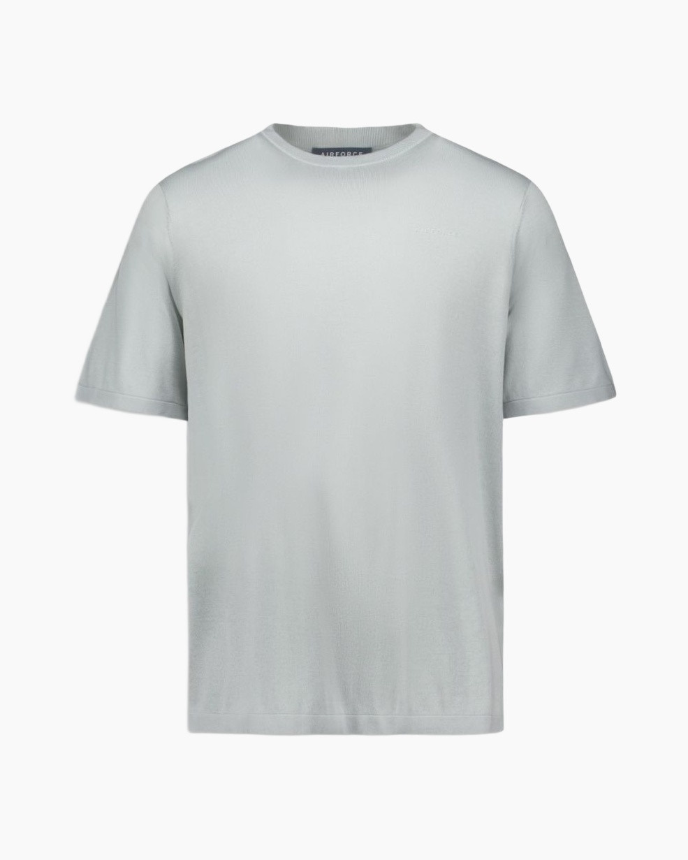 t-shirt, casual, short-sleeve, light grey, crew-neck