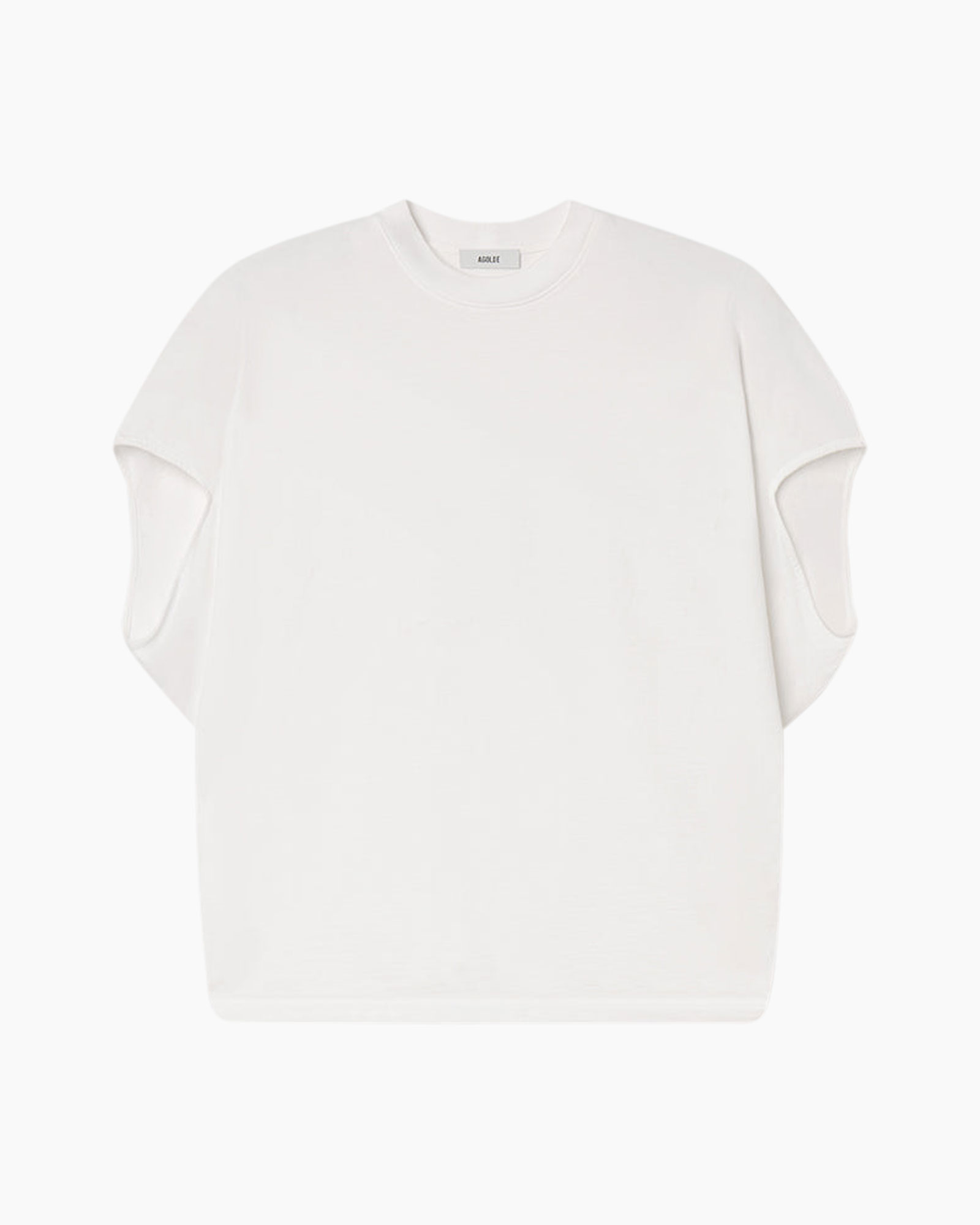 tshirt, short sleeve, white, crew neck, underground
