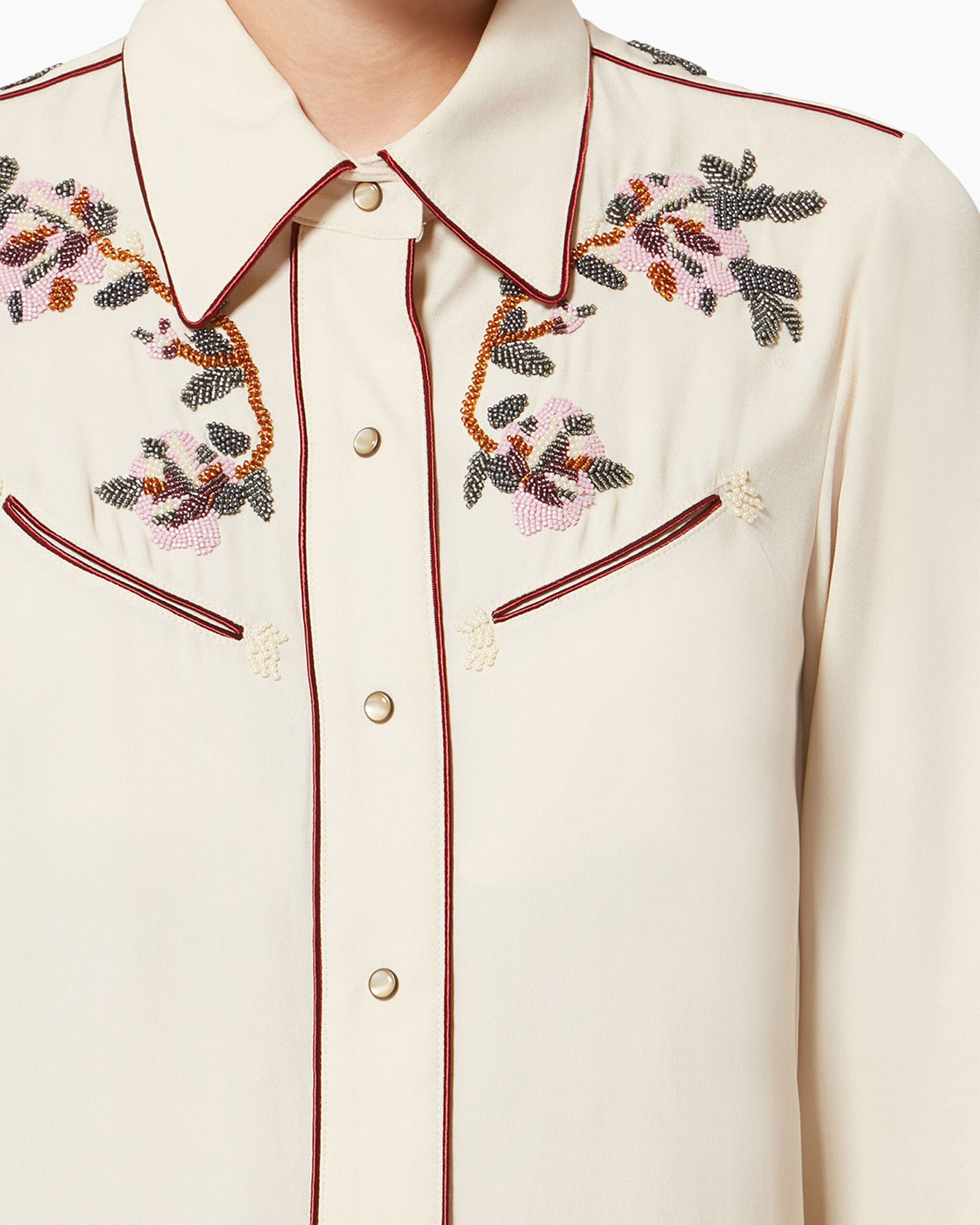 Blouse, Pattern, Embroidery, Shirt, Stitch