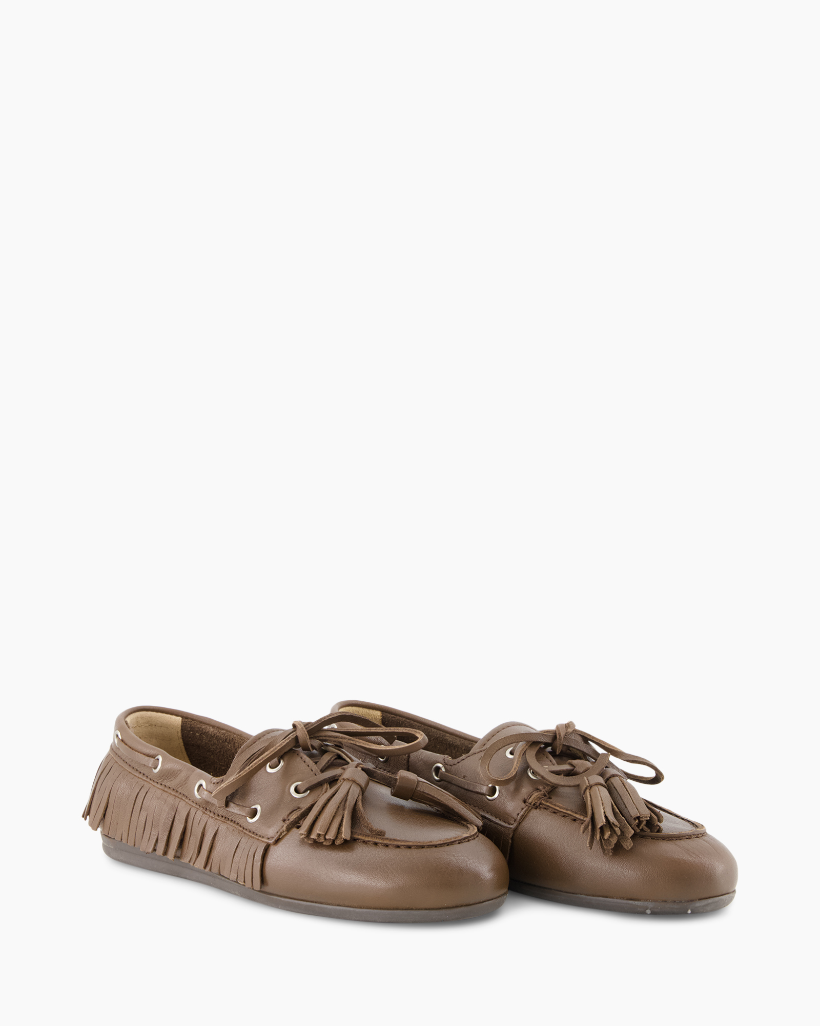 loafers, moccasins, fringe, tassels, brown