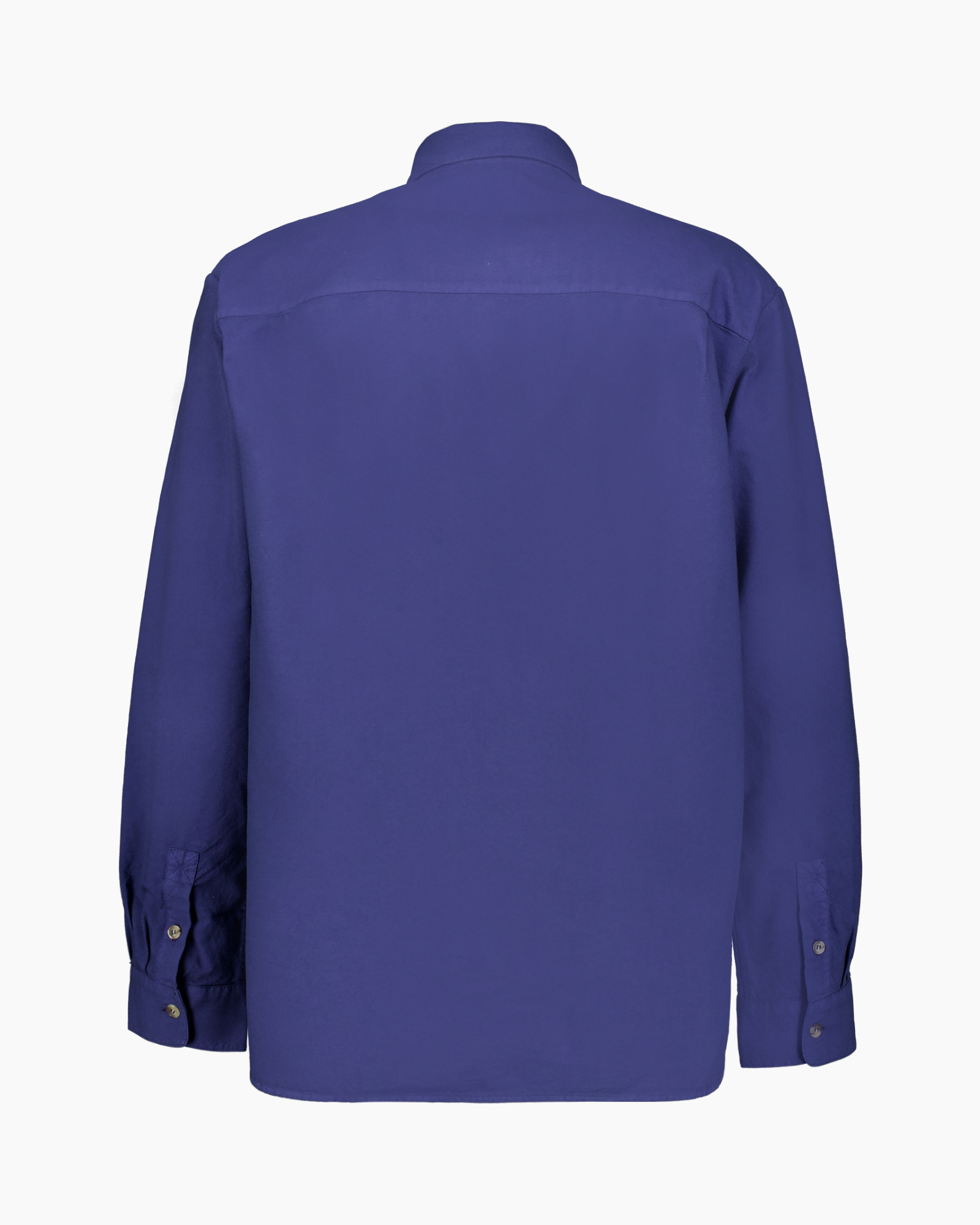 button-down, shirt, long-sleeve, pocket, solid-color