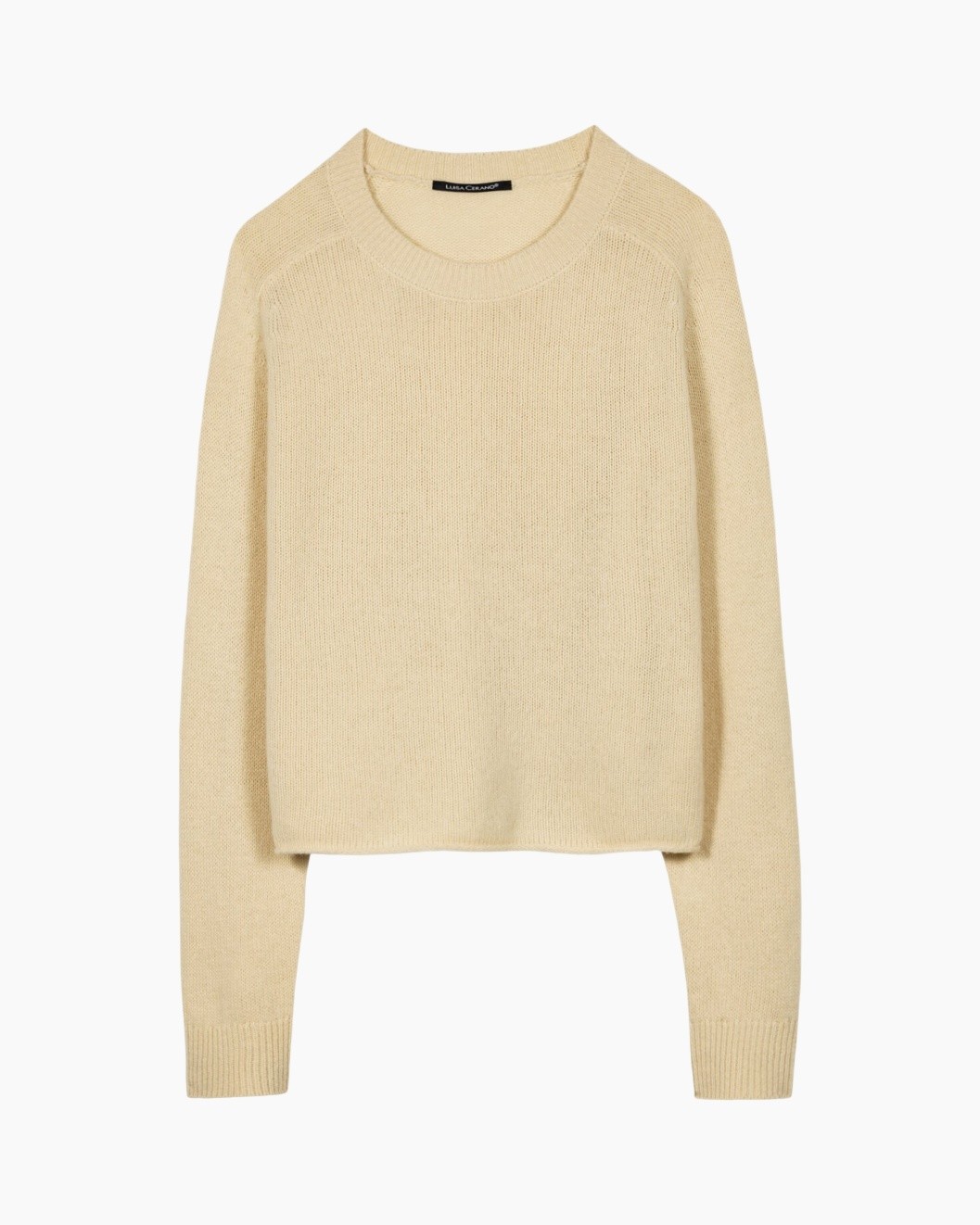 pullover, sweater, beige, knit, crewneck