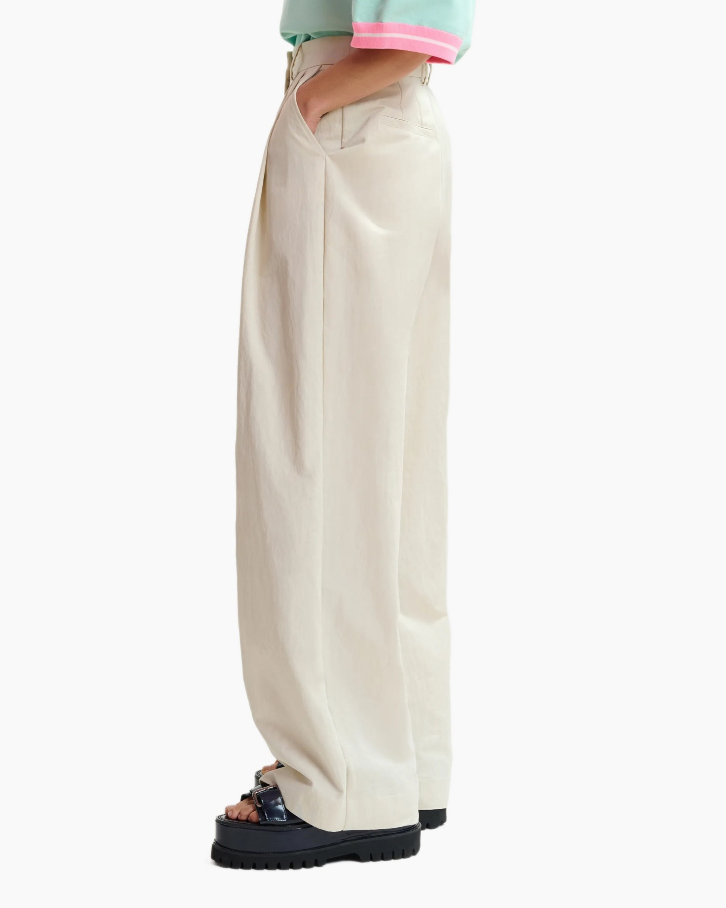Pants, Linen, Adult, Person, Woman