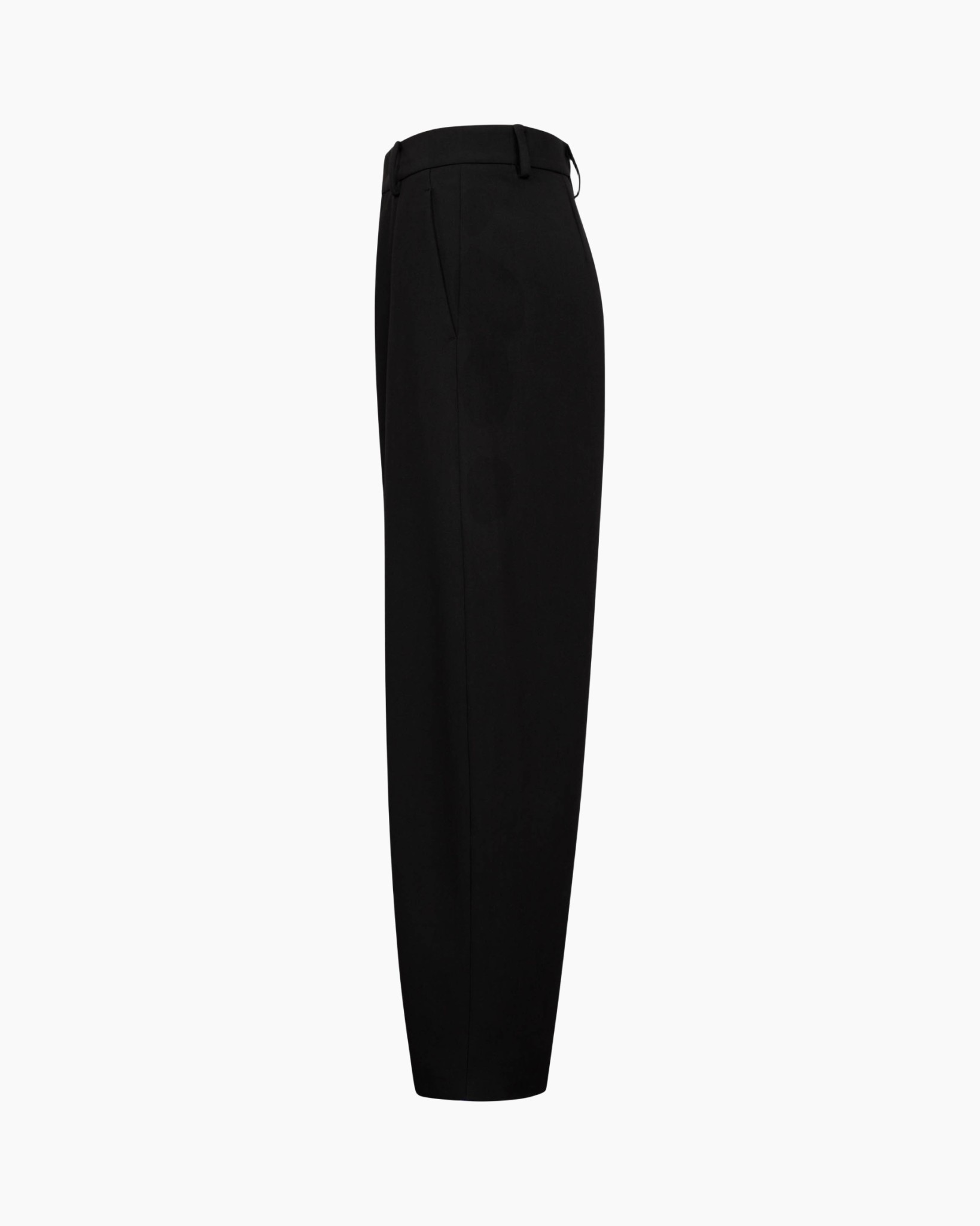 black, pants, trousers, straight, waist