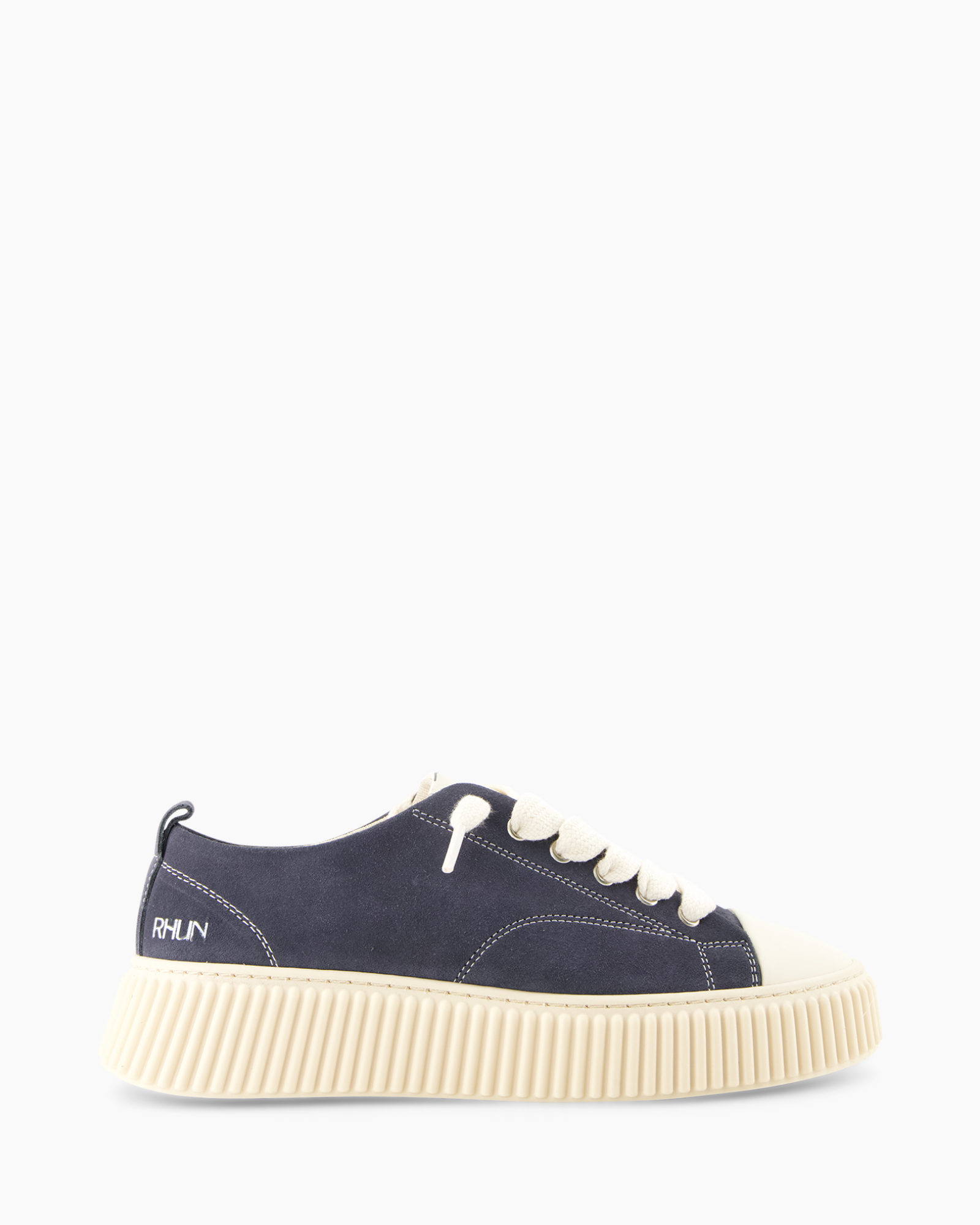 sneaker, canvas, blue, platform, cream sole