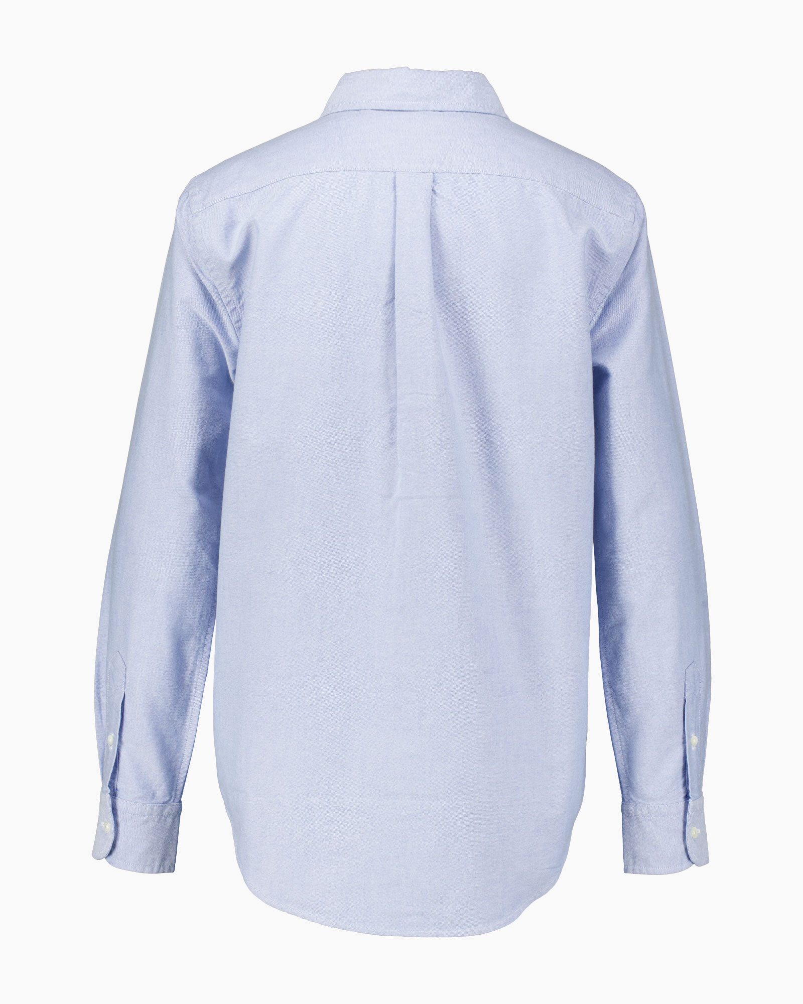 shirt, long sleeve, light blue, collared, buttoned cuffs
