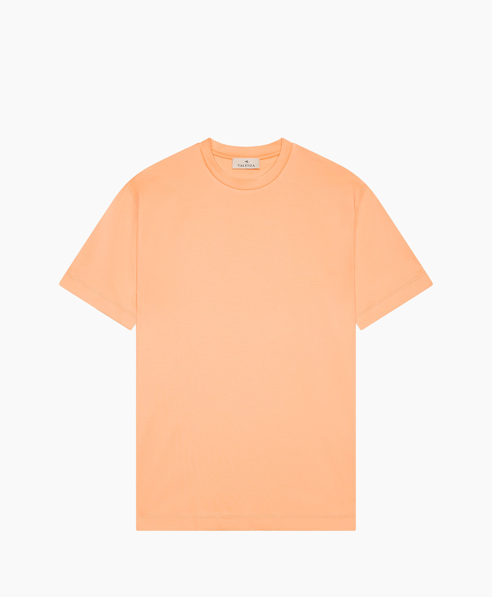T-shirt Interlock Supima Zalm