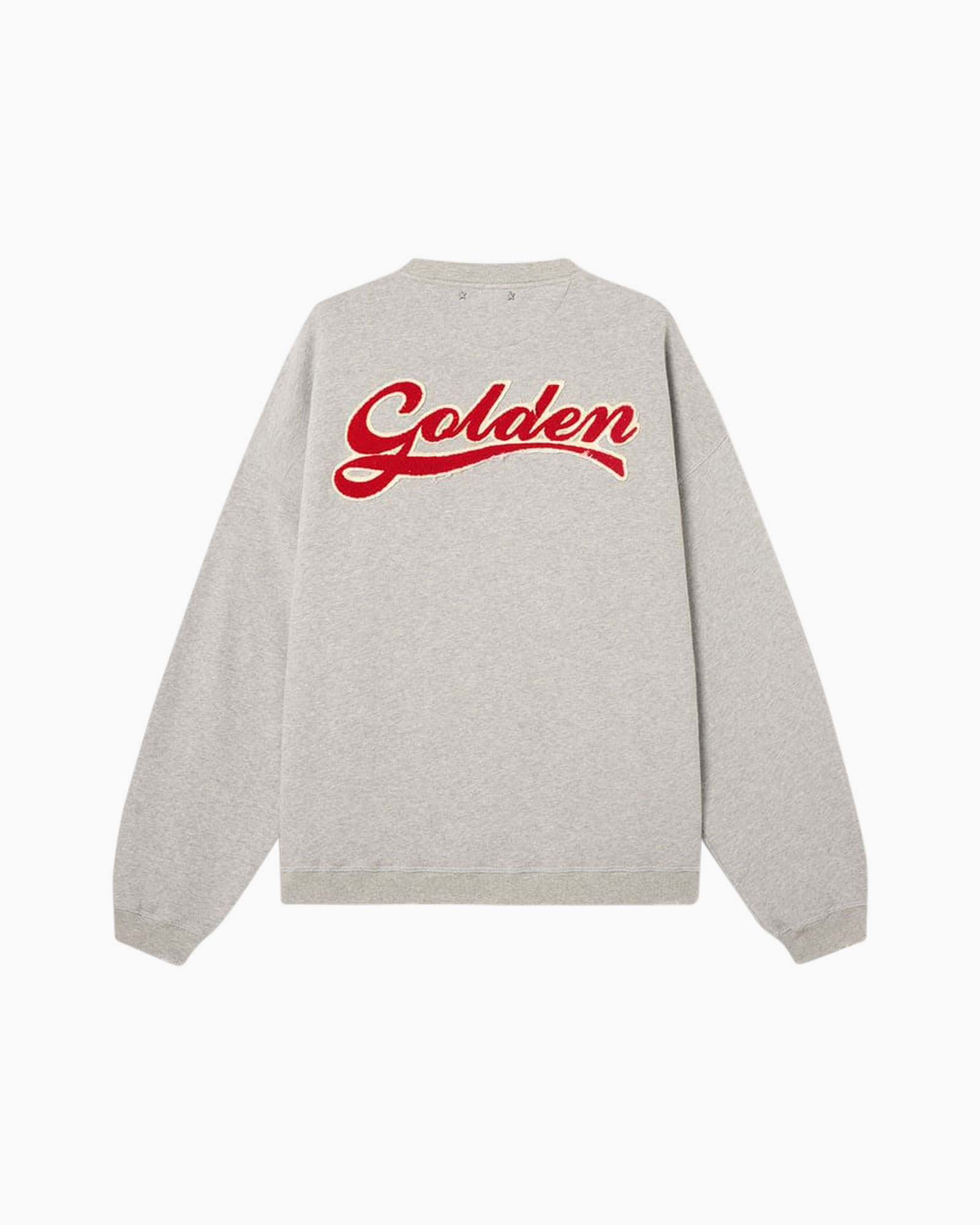 sweatshirt, grey, long sleeves, graphic logo, crew neck