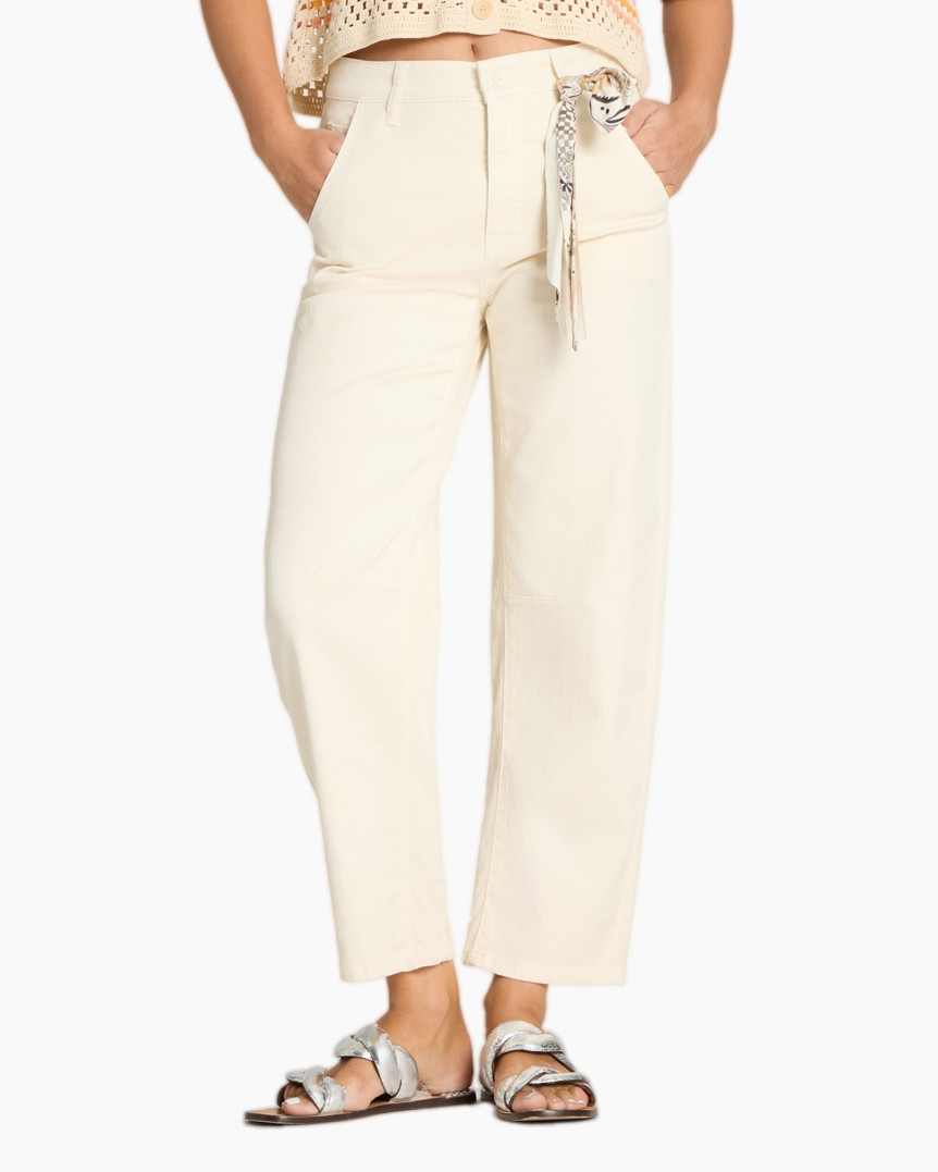 pants, cream, wide-leg, tie-belt, sandal-strap