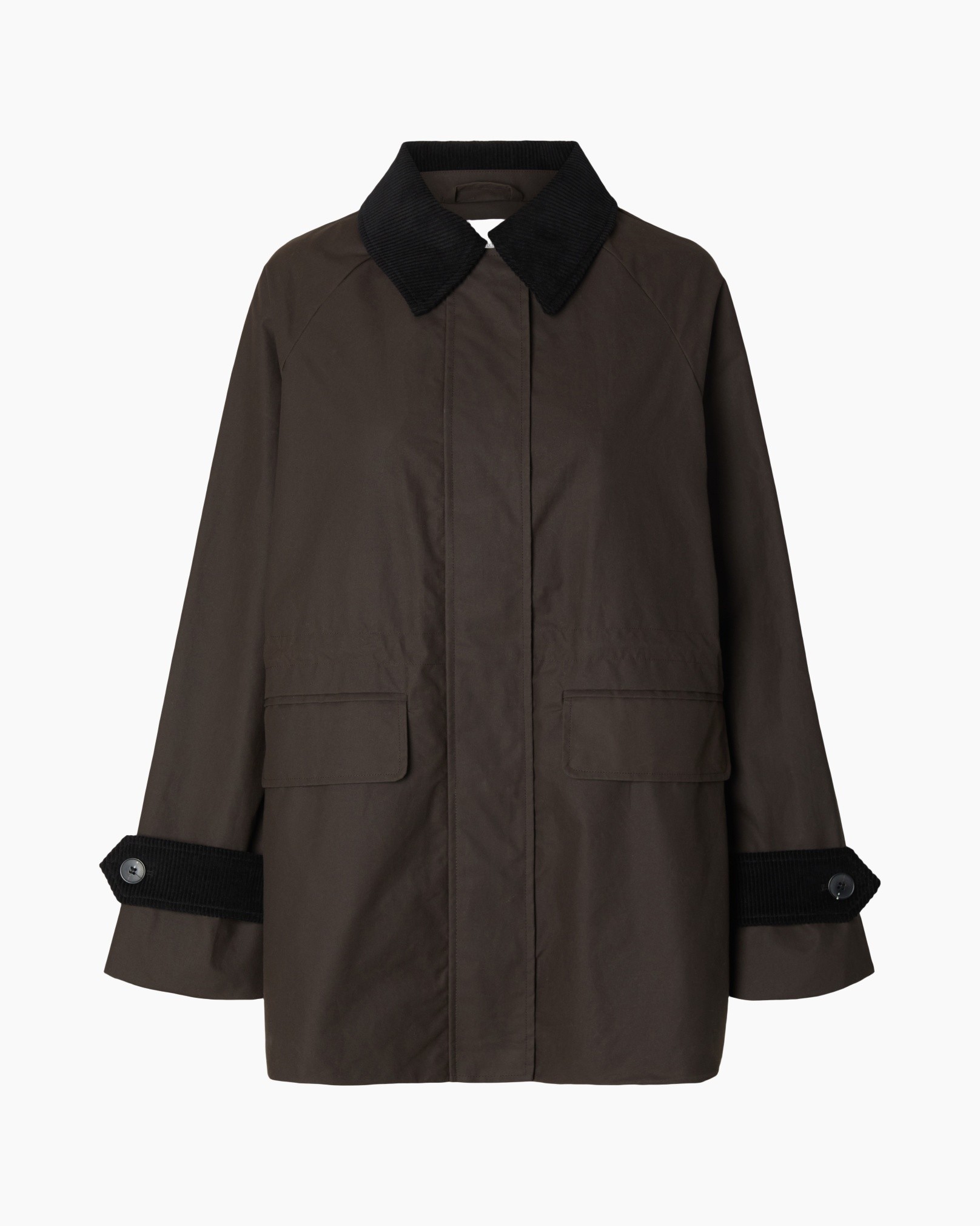 jacket, coat, brown, collar, pockets