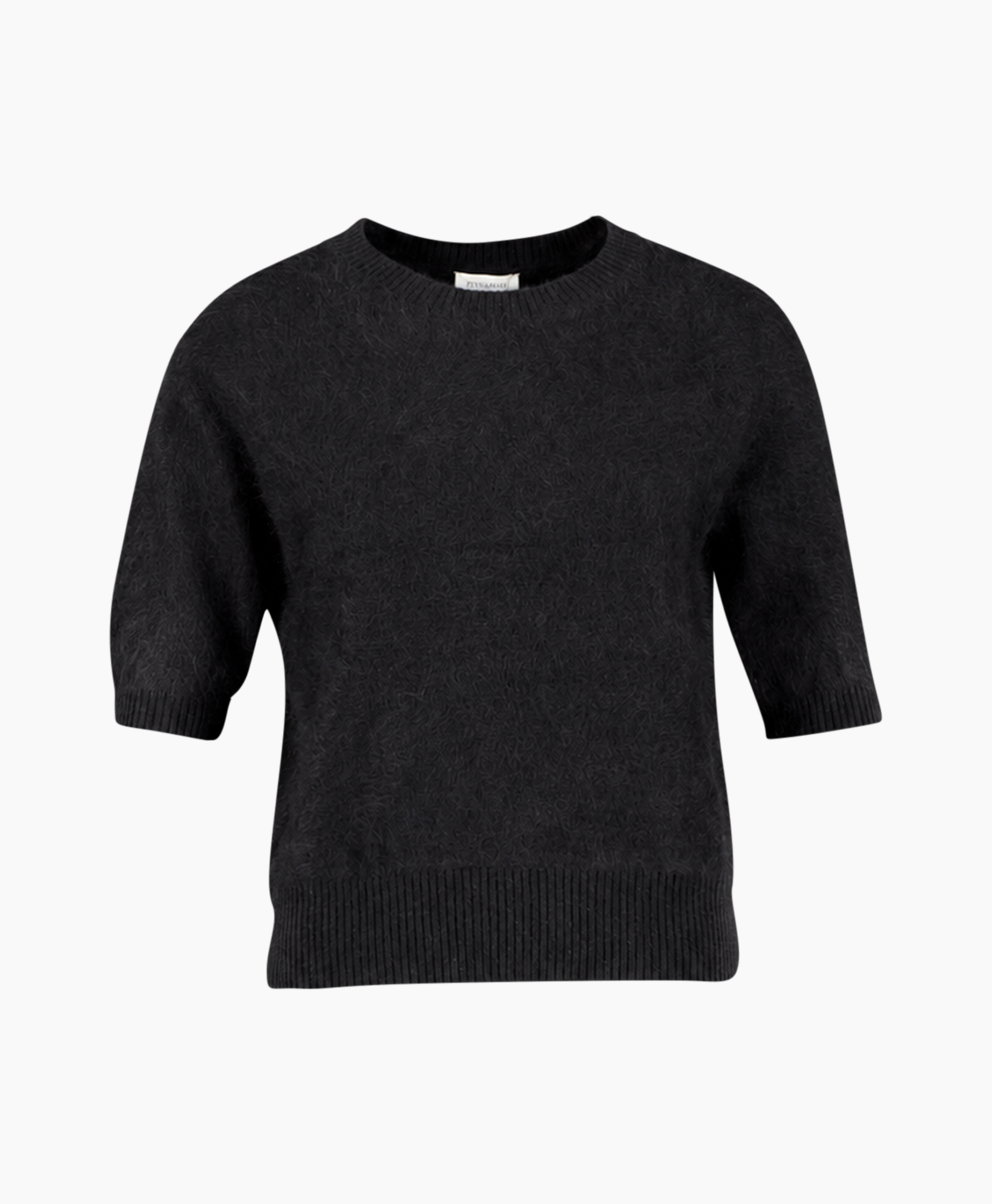 Top Halfsleeve 30 Cashmere Zwart