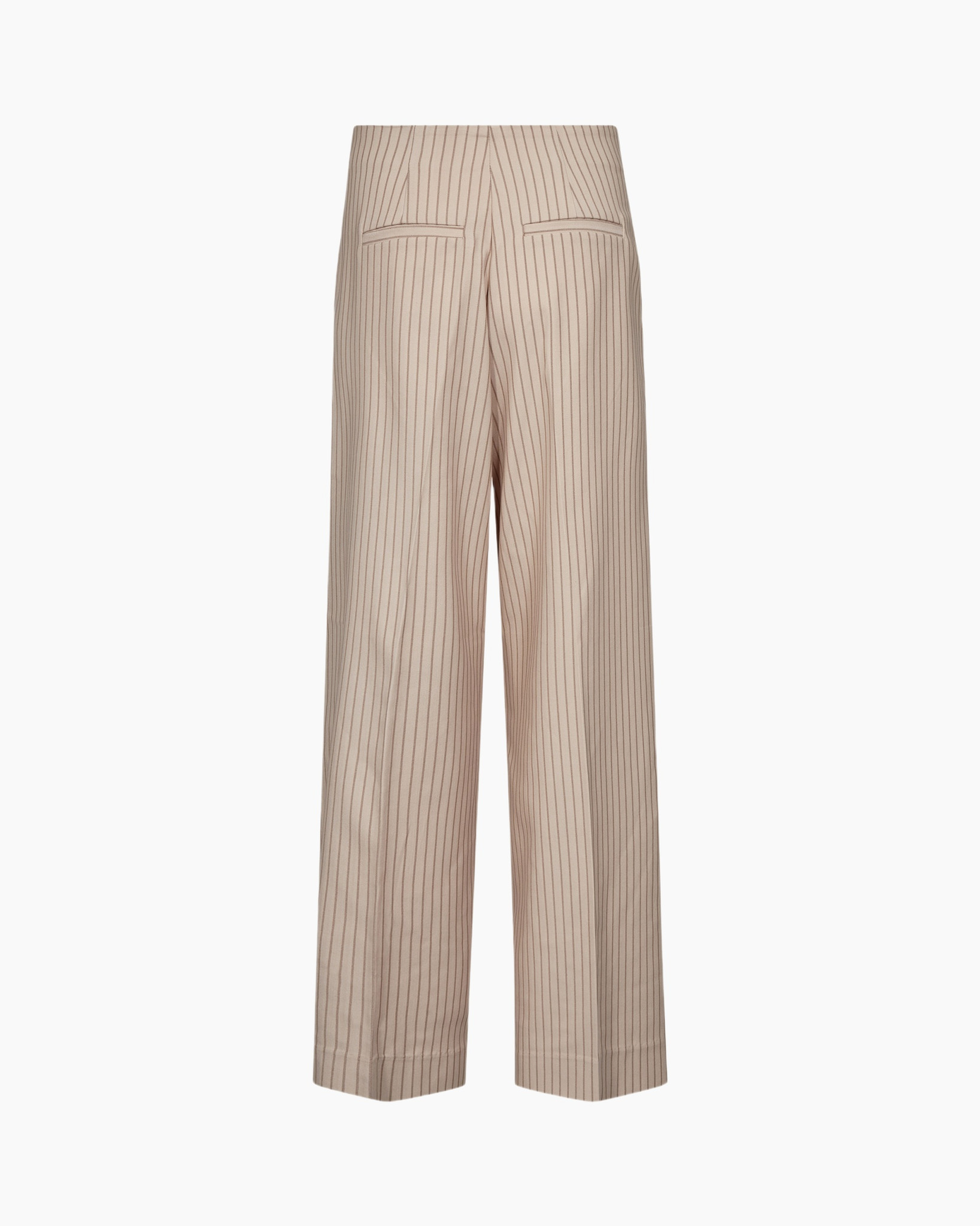 pants, trousers, pinstripe, beige, high-waist