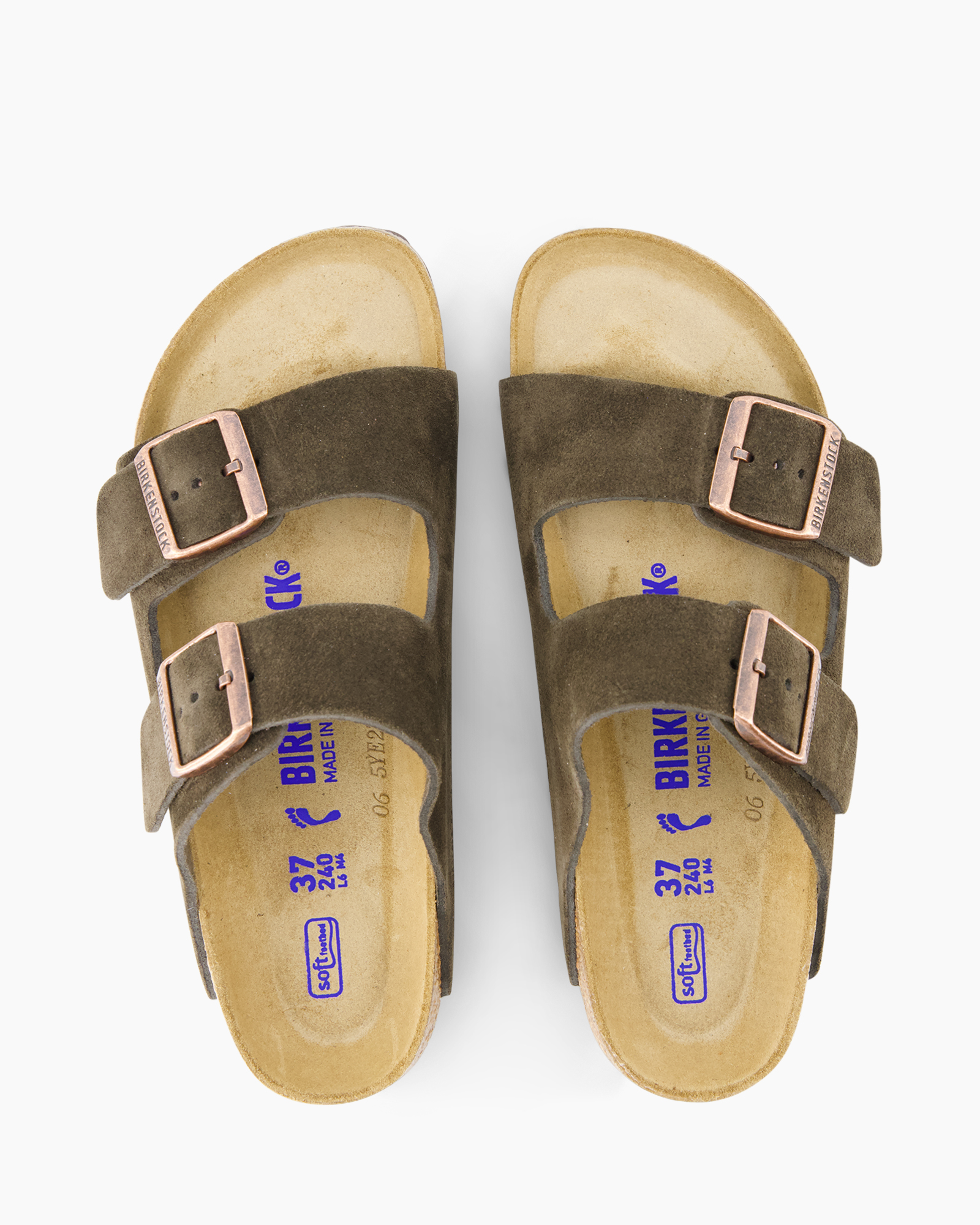 sandals, brown, two-straps, open-toe, cork-texture