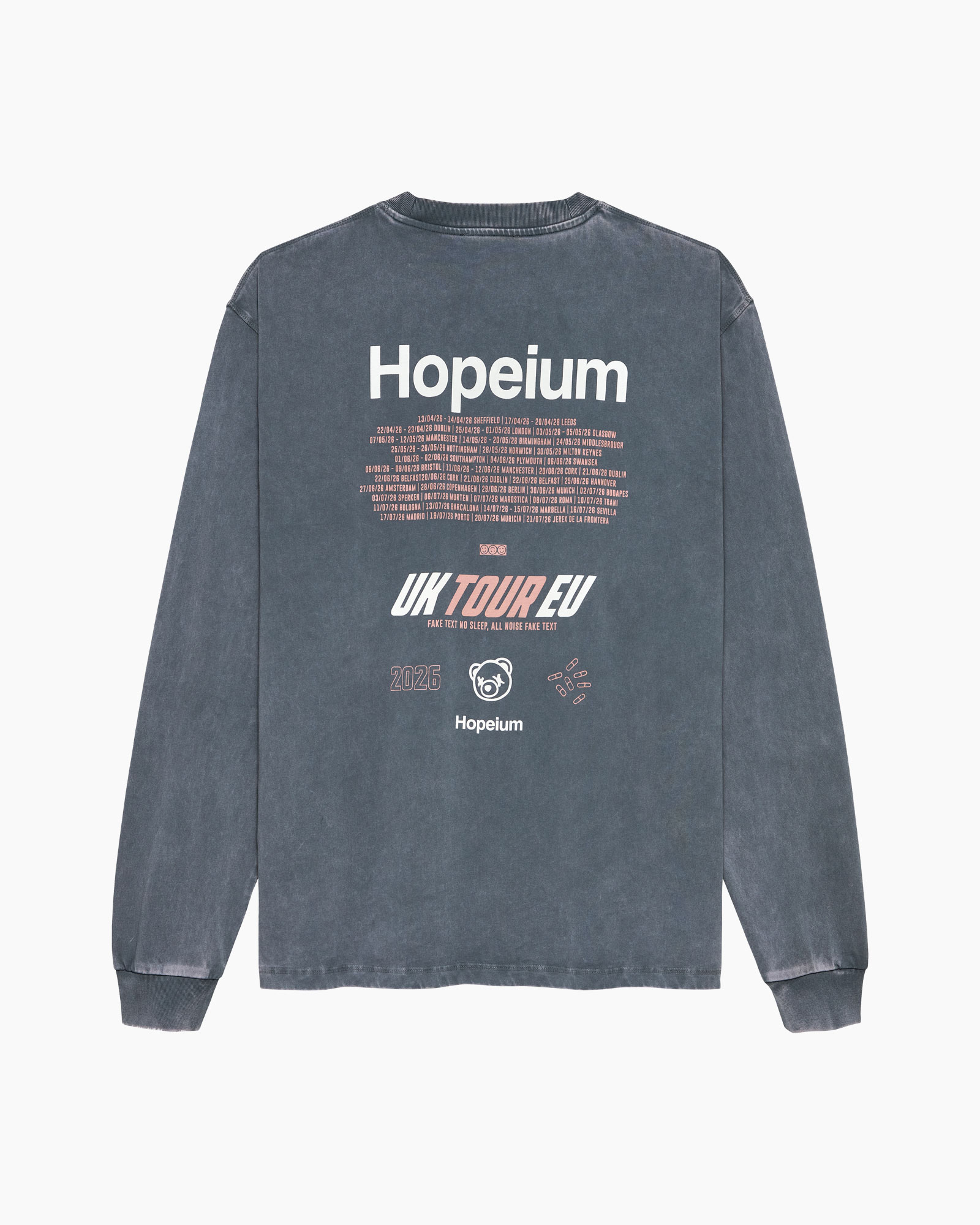 longsleeve, graphic, text, bleached, blue-gray