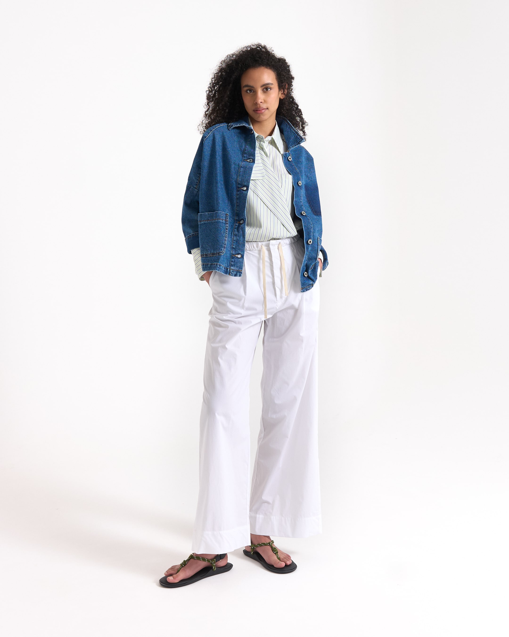 Pantalon Isemia Wit