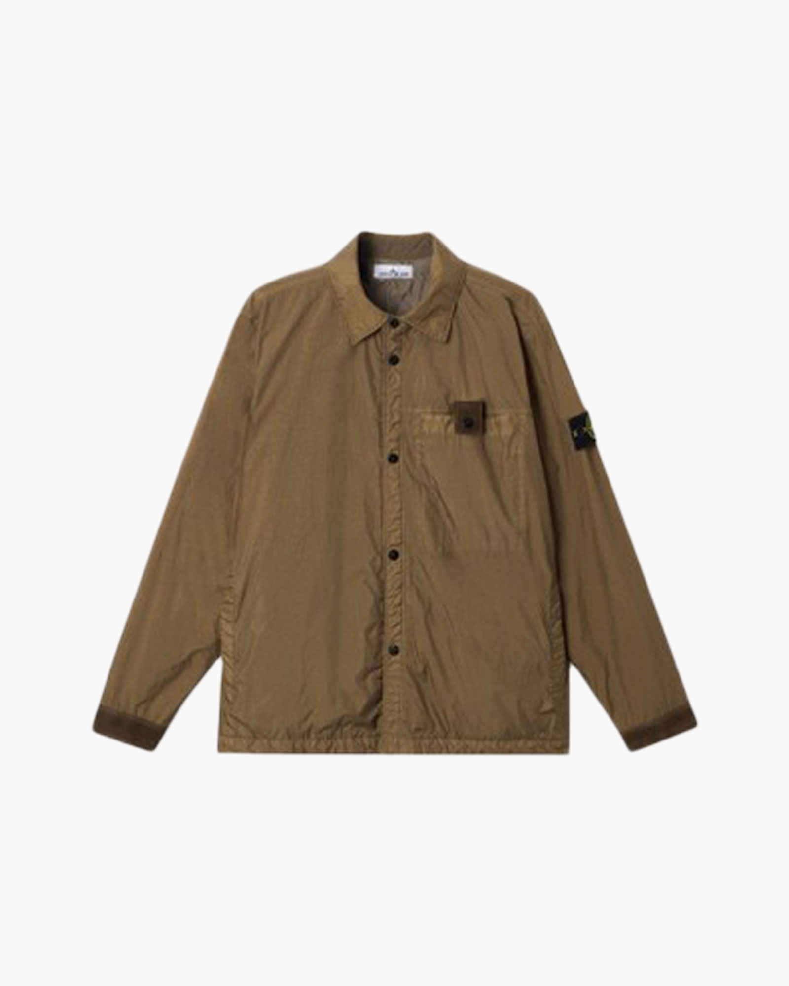 jacket, coat, brown, long-sleeve, button-down