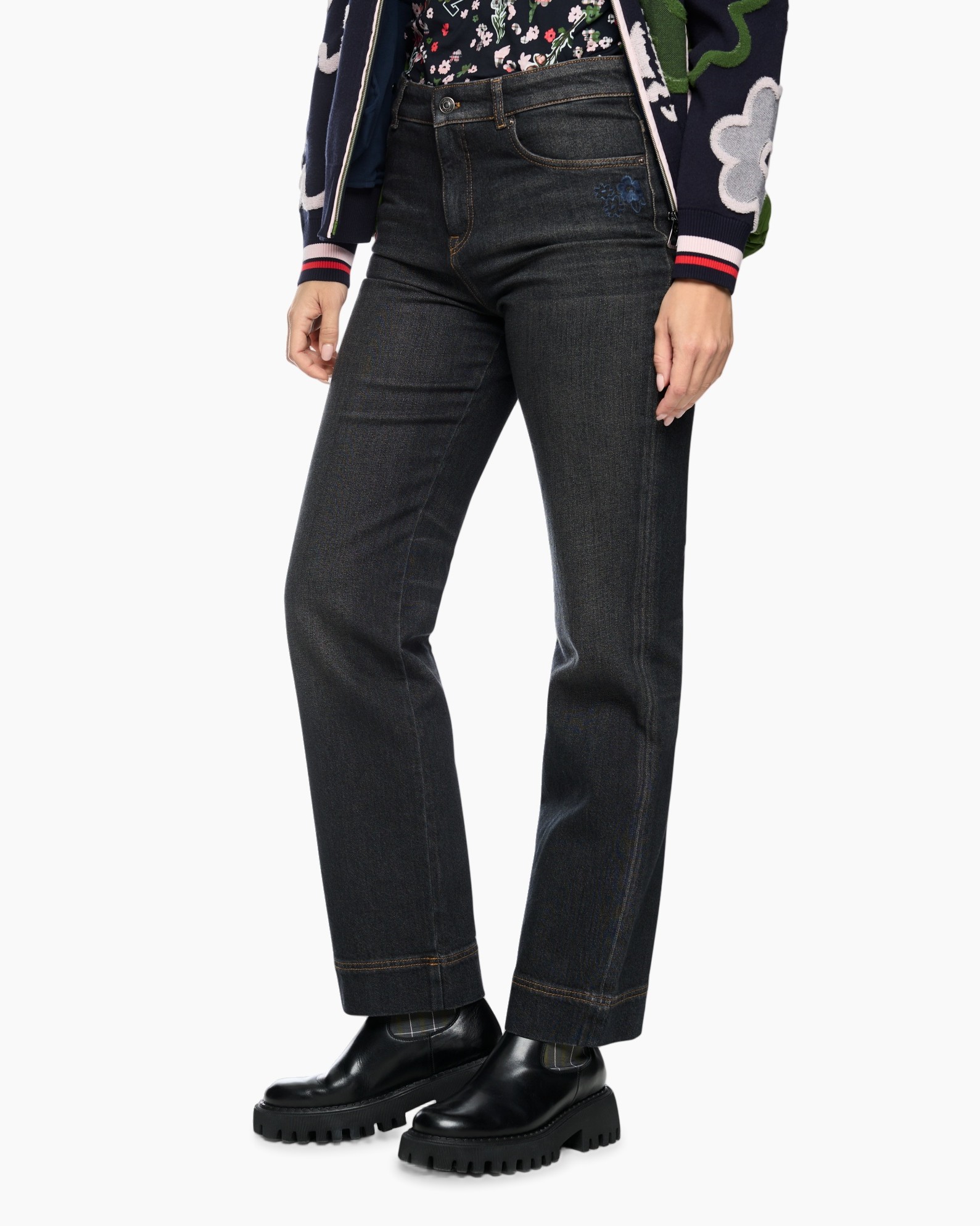 jeans,  denim, pants, dark wash, straight leg