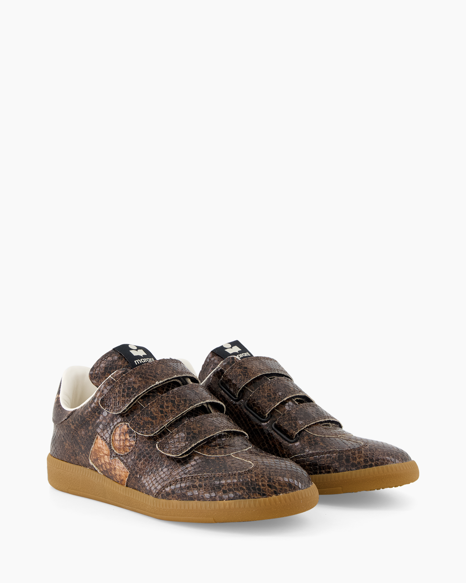 kids, sneaker, brown, snake print, velcro straps