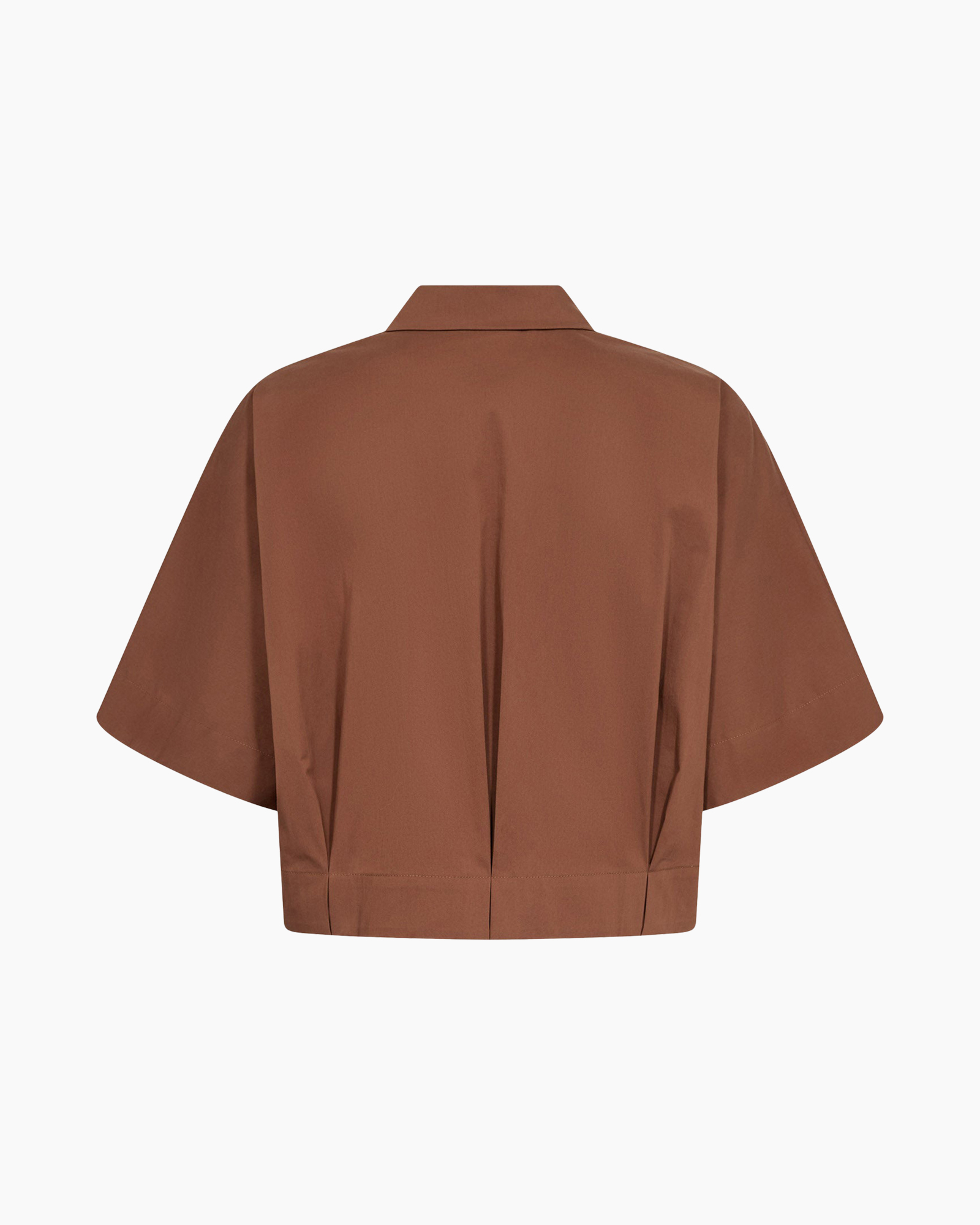 jacket, coat, brown, kimono, wide-sleeve