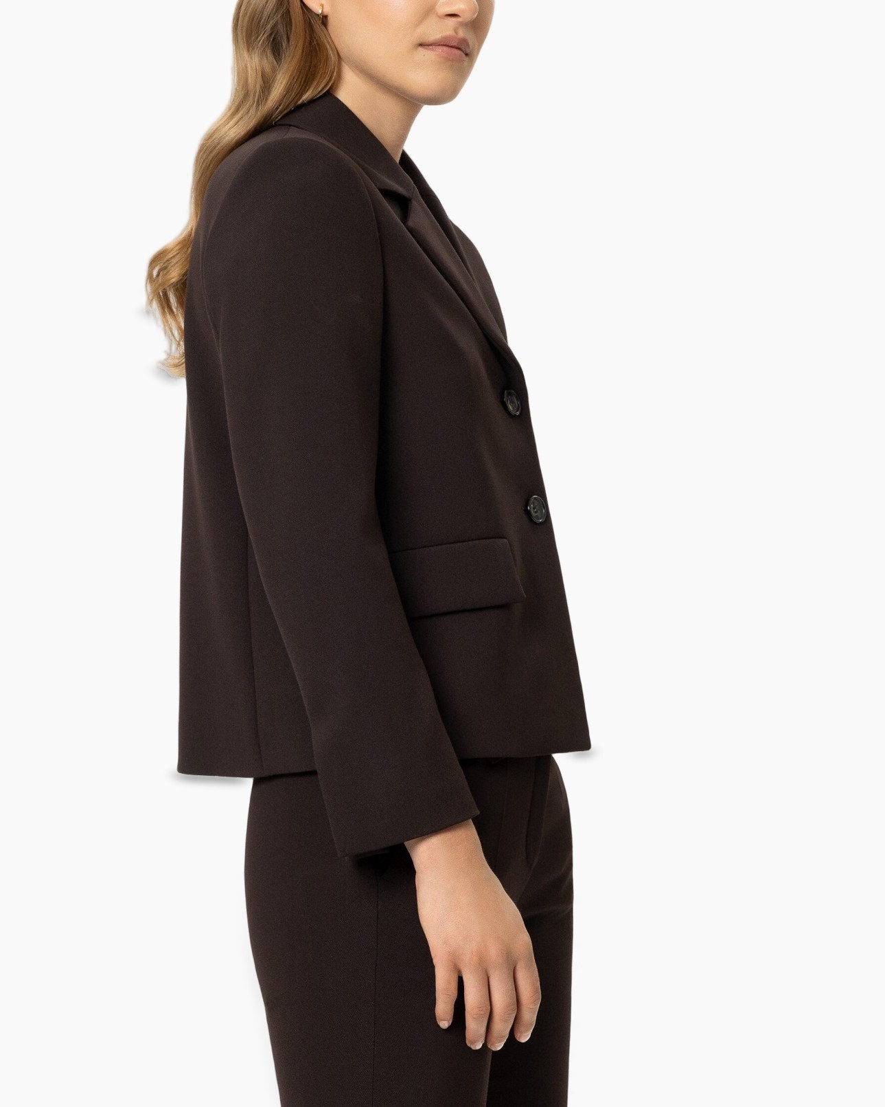 blazer, two-button, notch-lapel, brown, pocket-flap