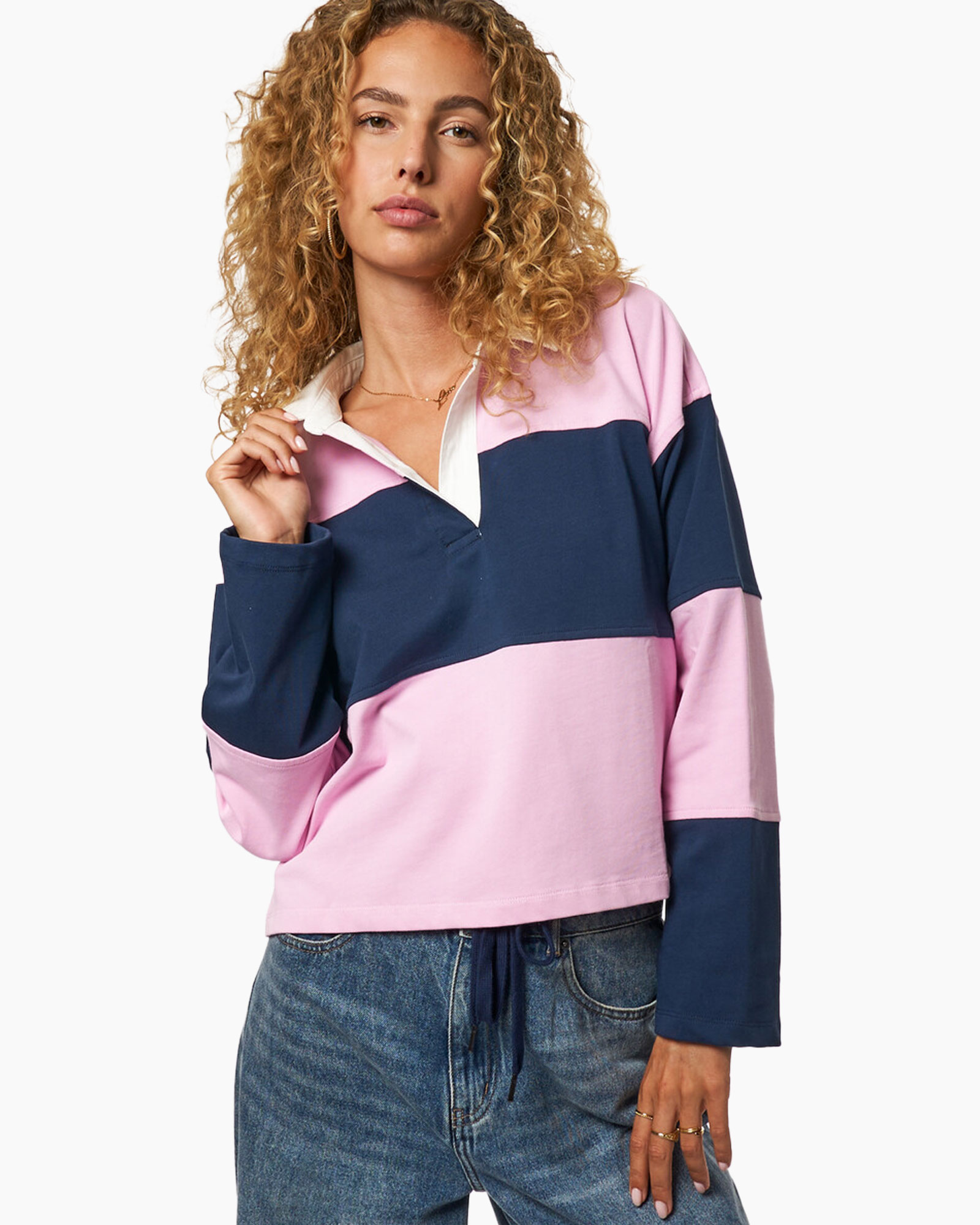 Top Polo Blauw