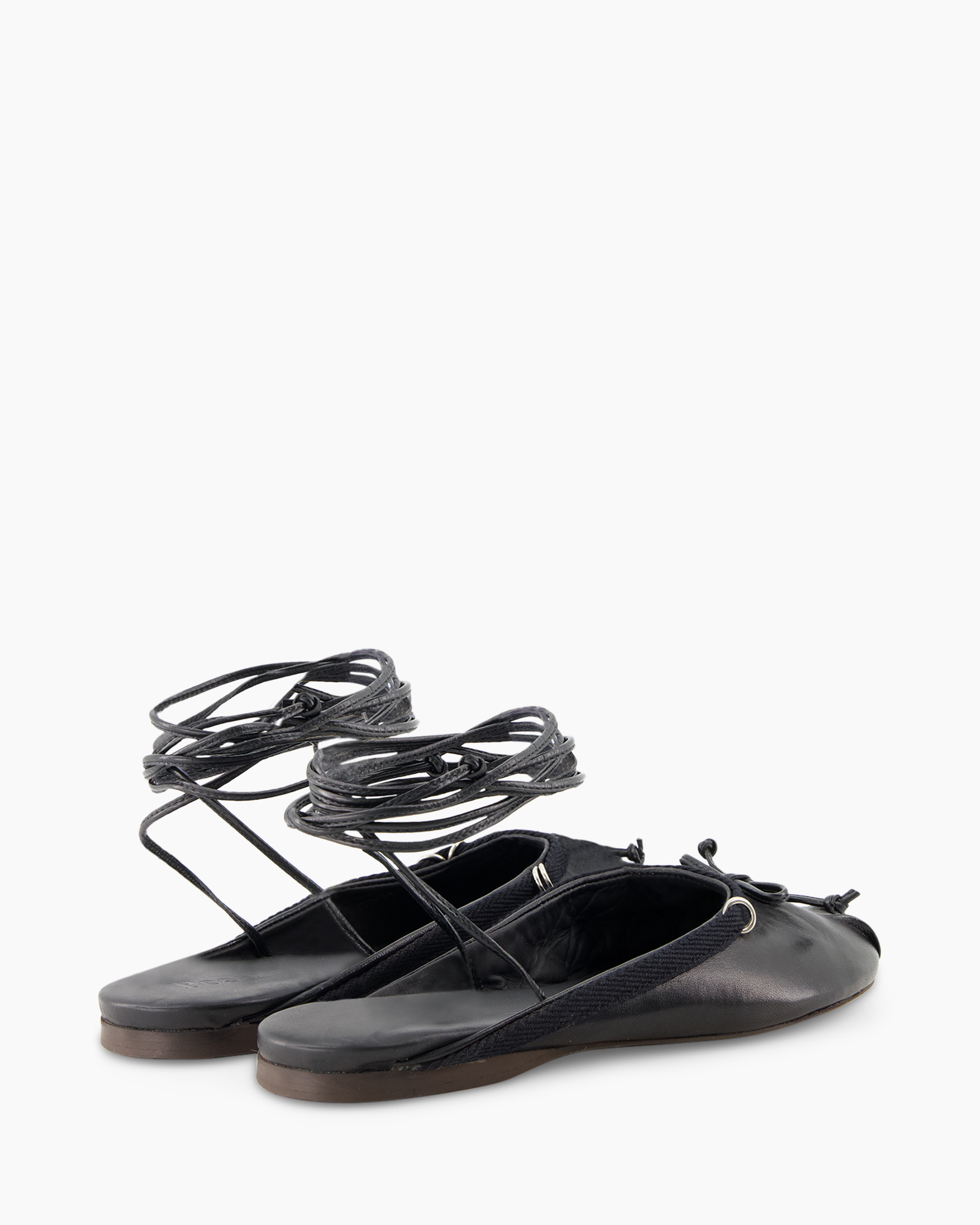 sling-back, strappy, black, flat, shoe accessories