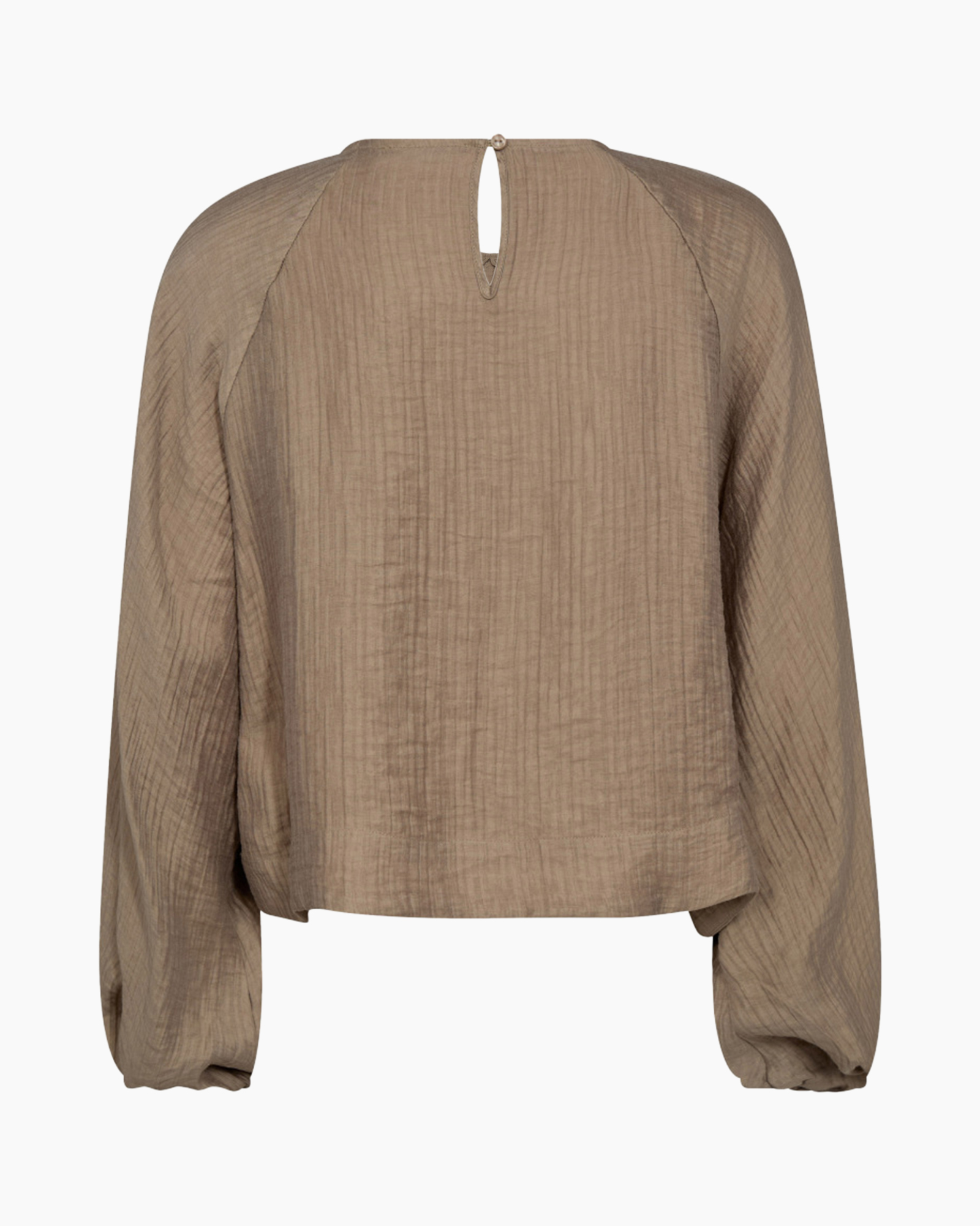 Blouse, Linen, Long Sleeve, Coat, Sweater