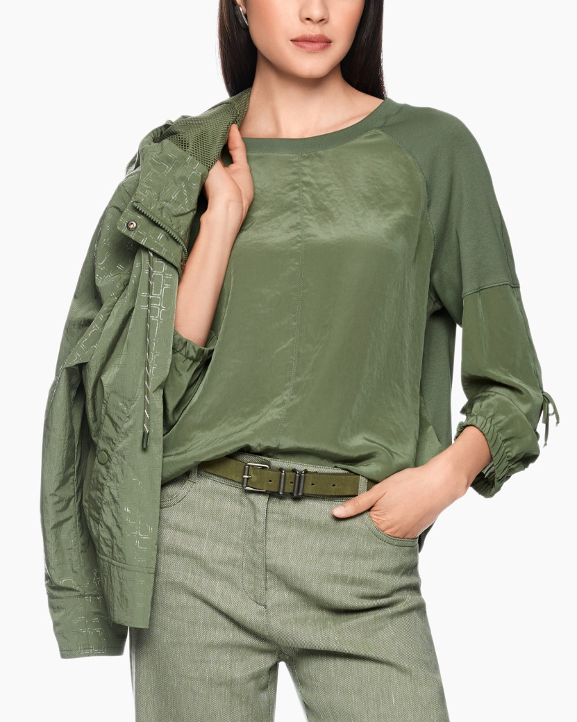 Blouse As 55.08 J67 Olijf