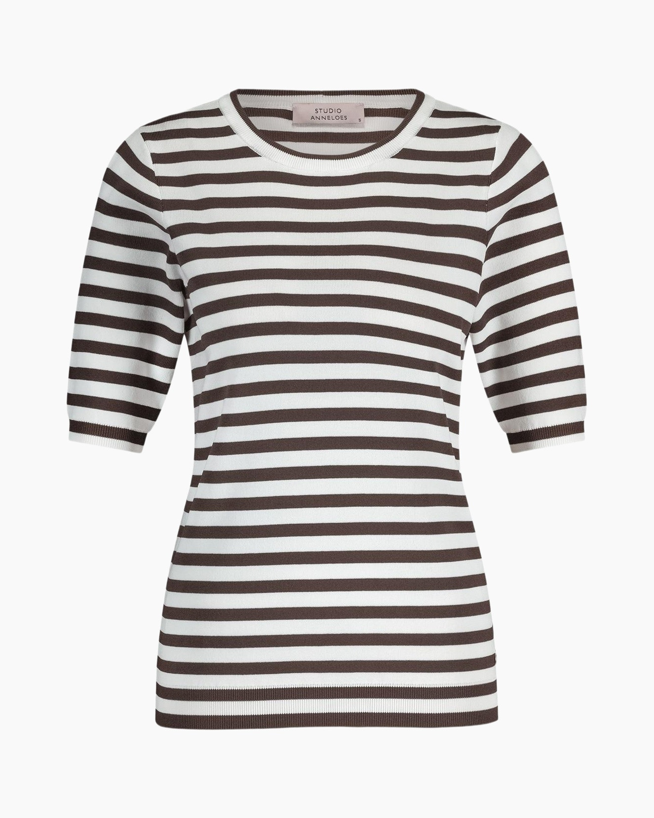 Pullover Luna Ssl Stripe Ecru