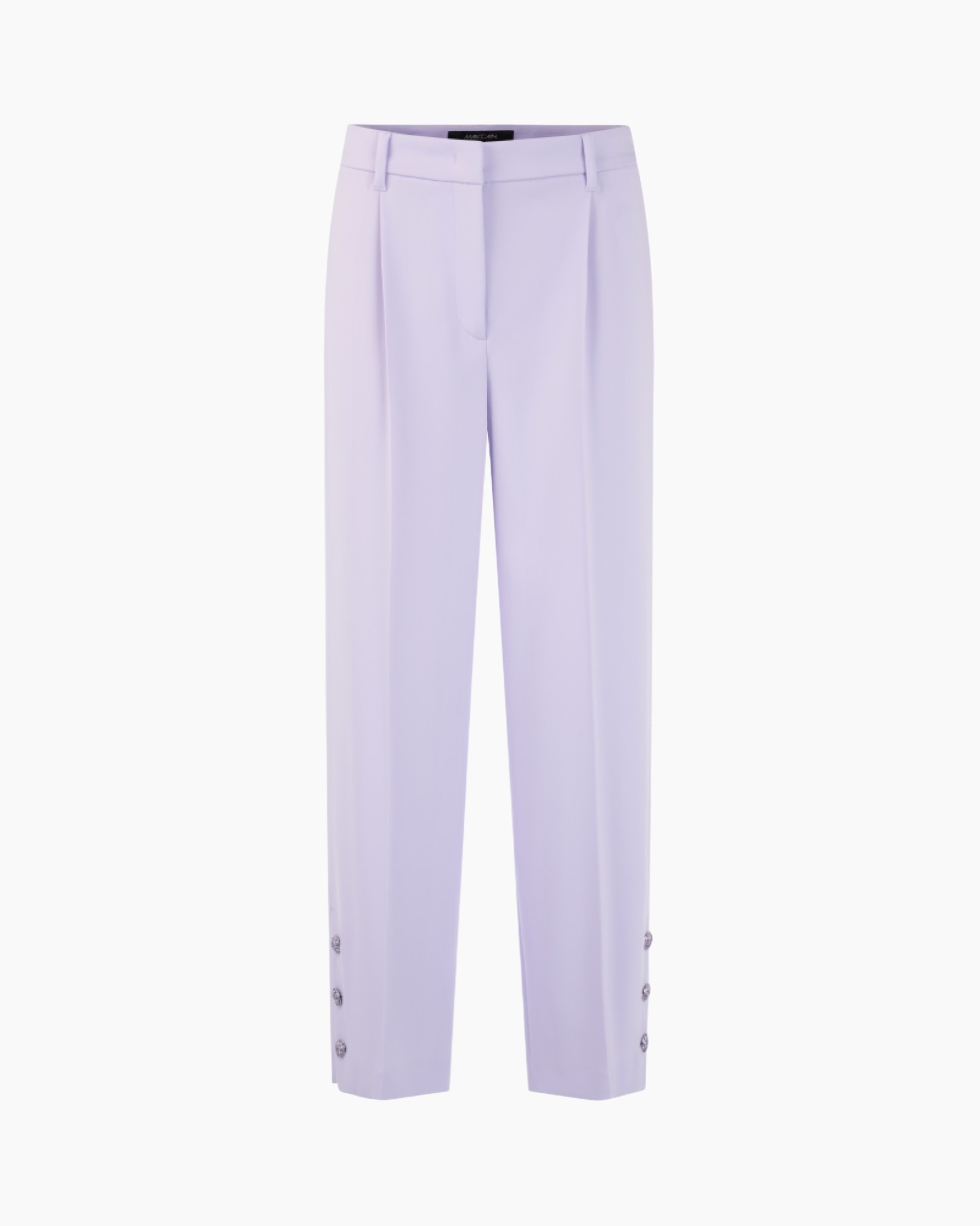 pants, trousers, lavender, solid, ankle-length