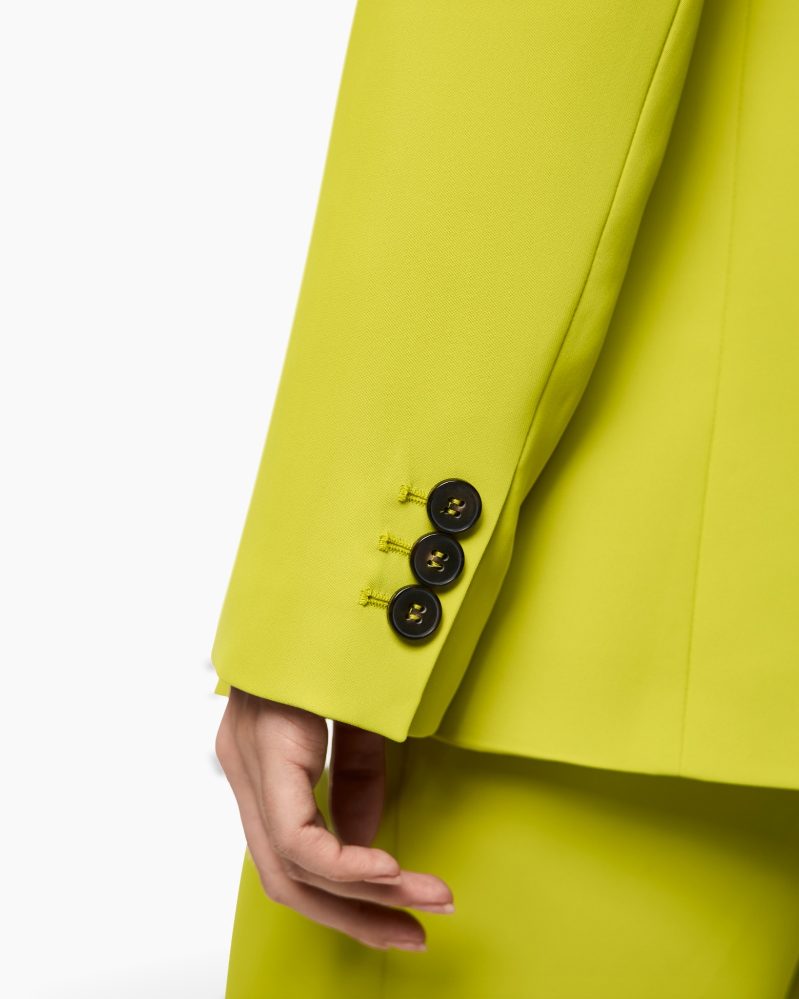 blazer, jacket, sleeve, buttons, lime
