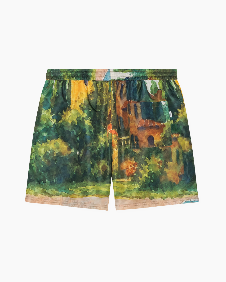 shorts, basketball shorts, drawstring, print, canvas print